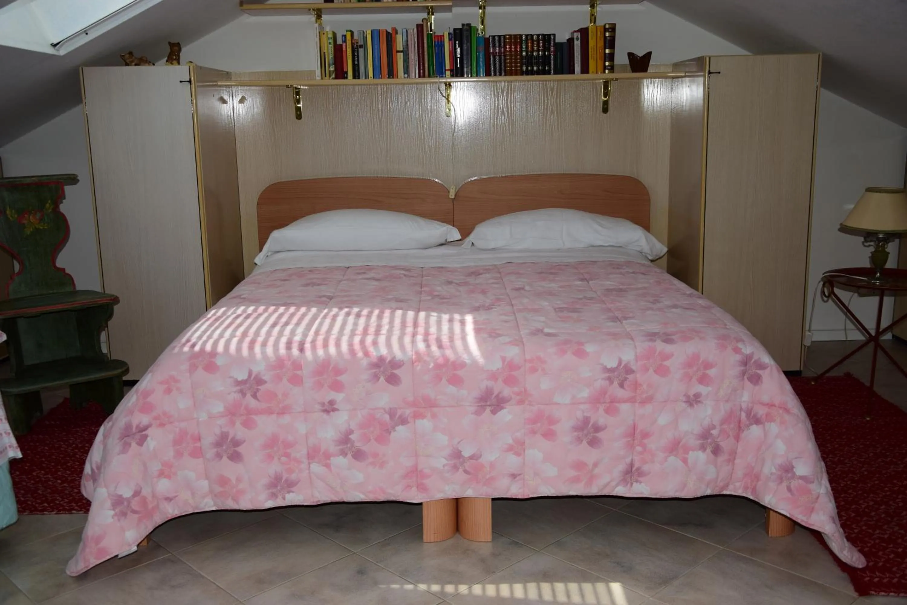 Shower, Bed in B&B Il Glicine Fiorito