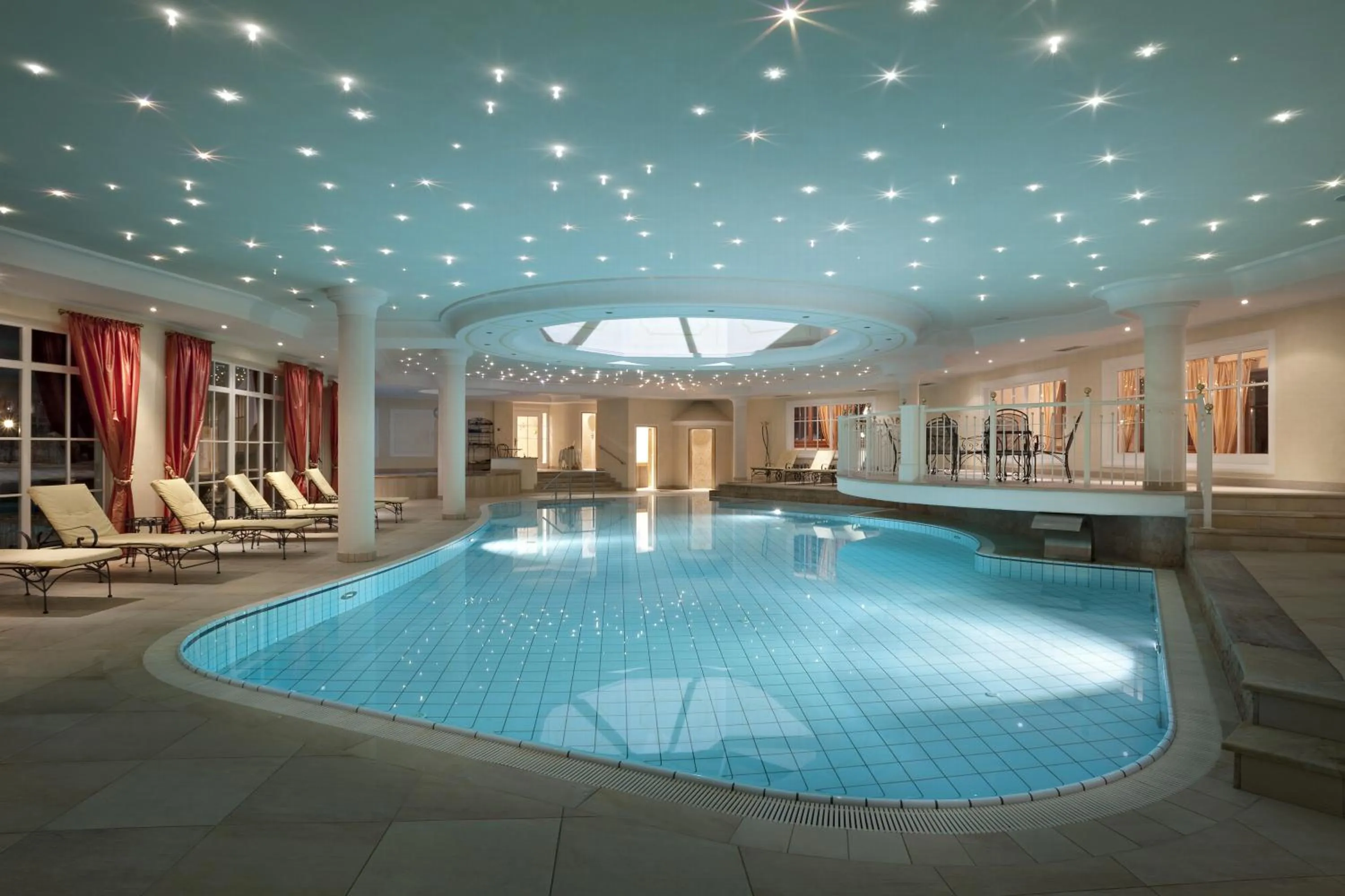 Swimming pool in TH Corvara - Greif Hotel