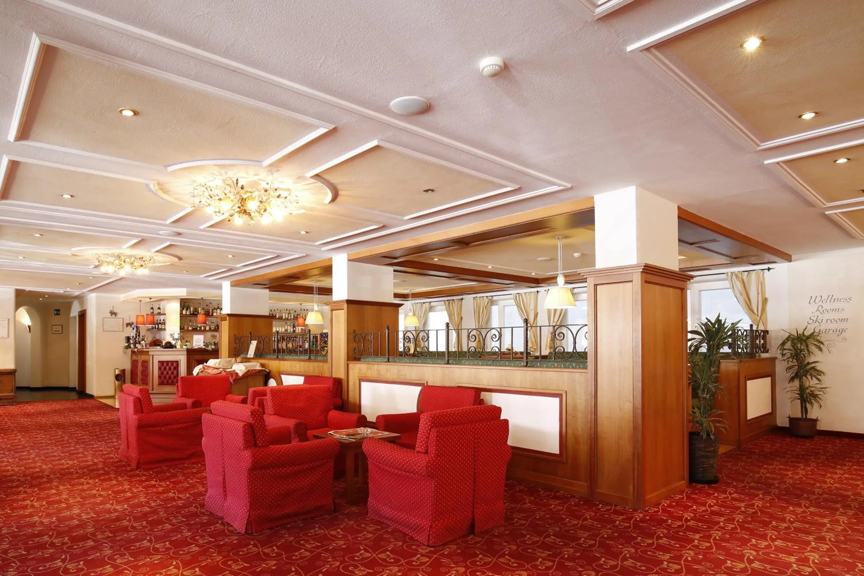 Lobby or reception in TH Corvara - Greif Hotel Lobby or reception in TH Corvara - Greif Hotel