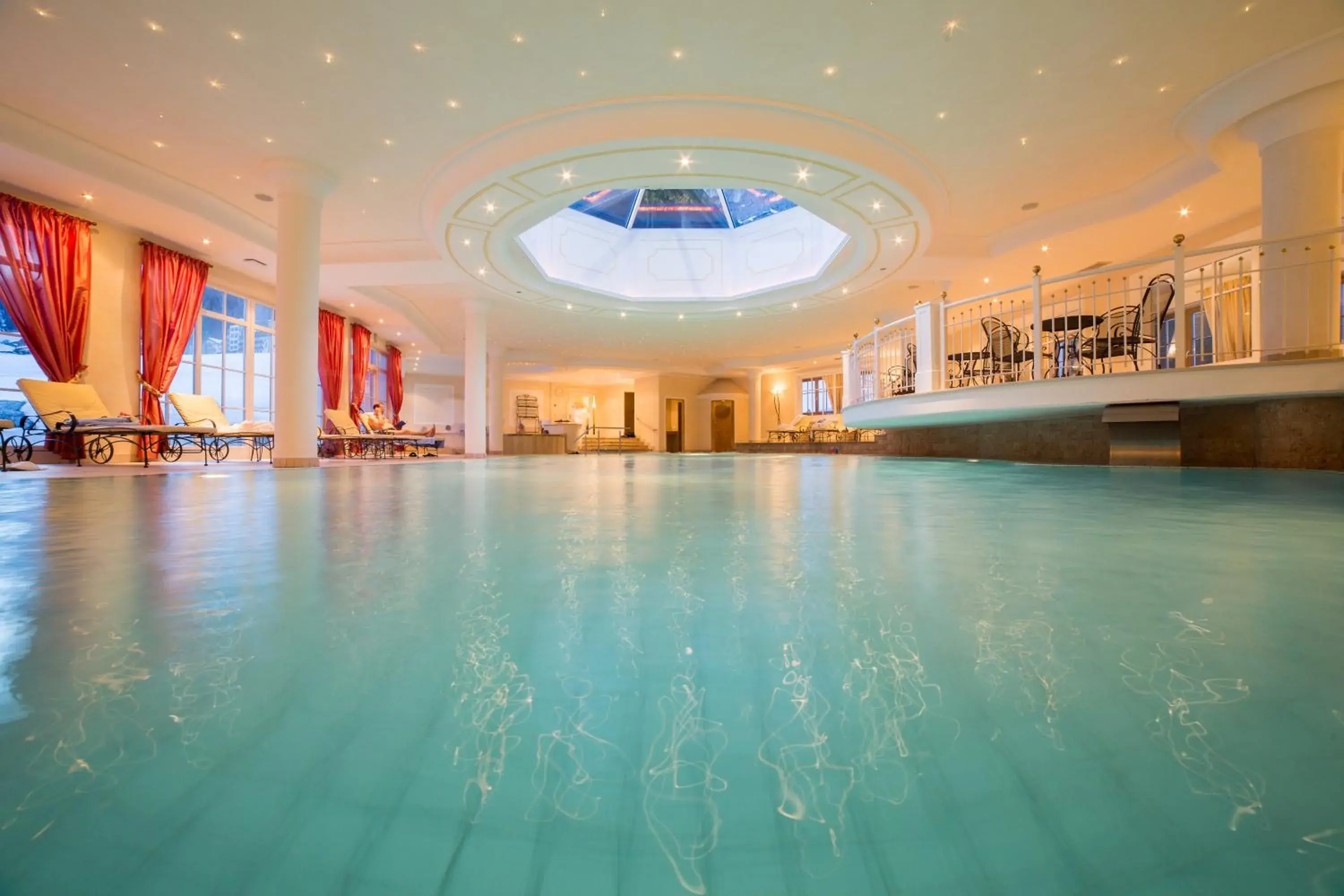 Swimming pool in TH Corvara - Greif Hotel Swimming pool in TH Corvara - Greif Hotel