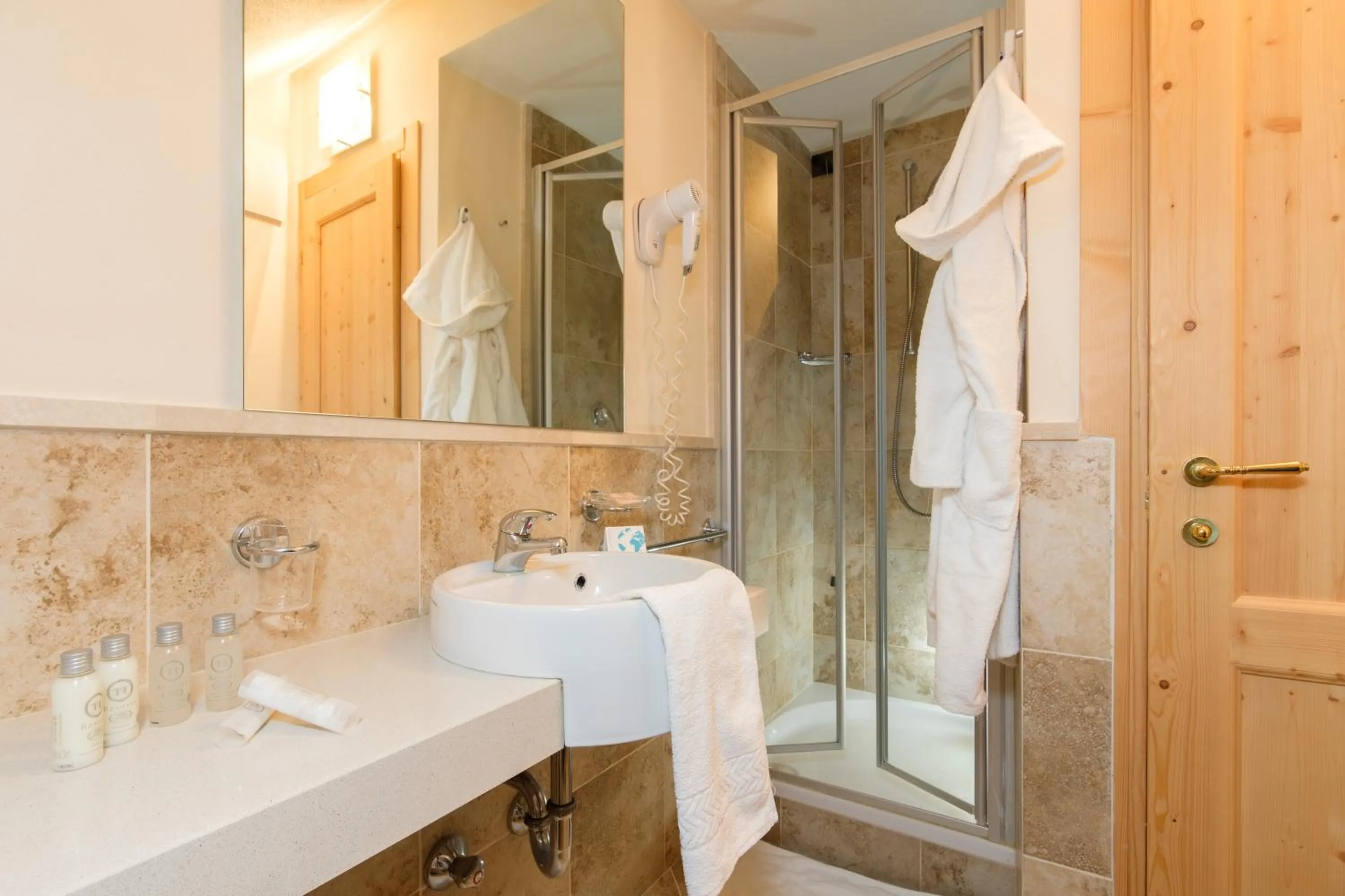 Bathroom in TH Corvara - Greif Hotel