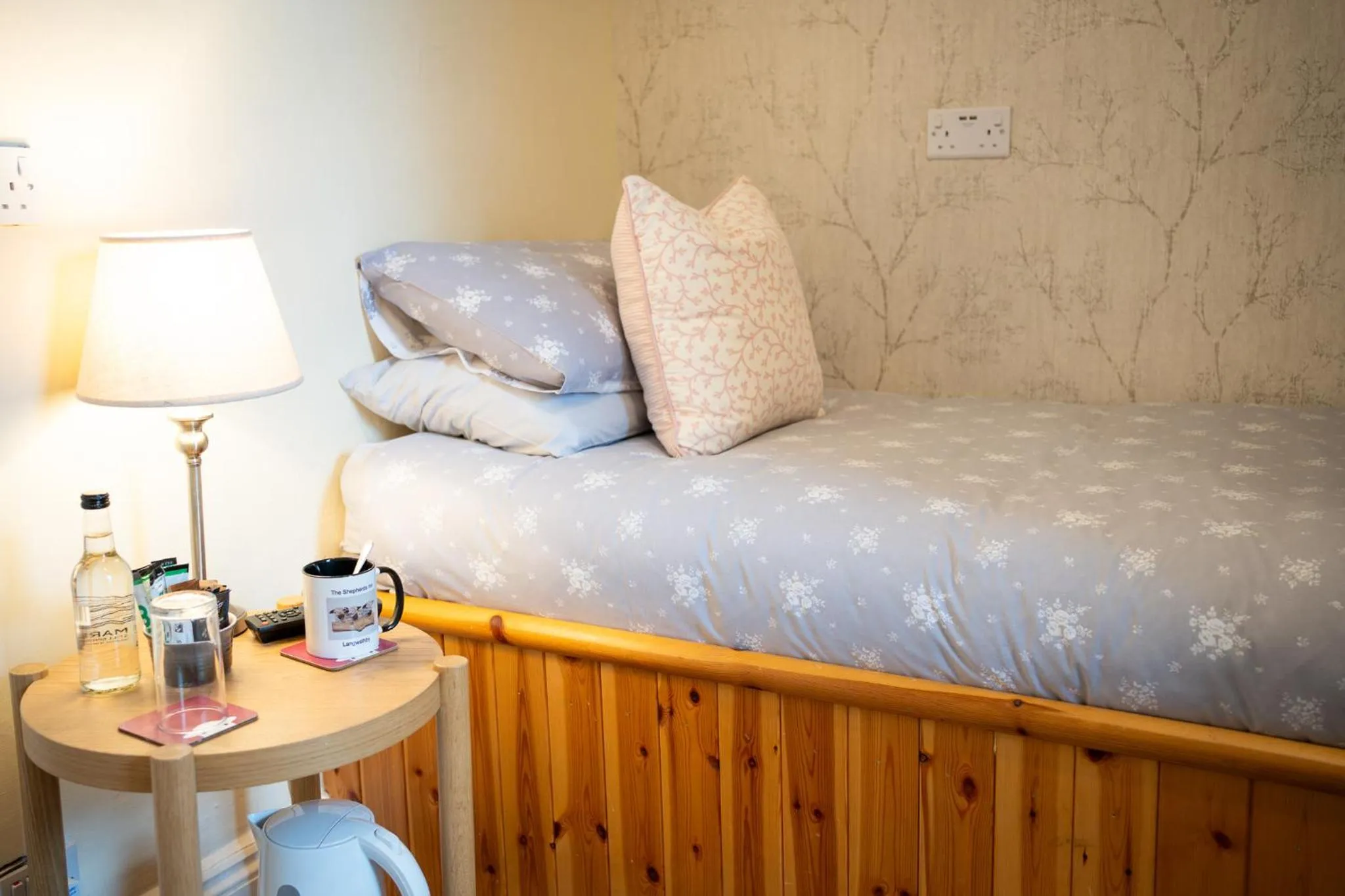 Bed in The Shepherds Inn, Langwathby