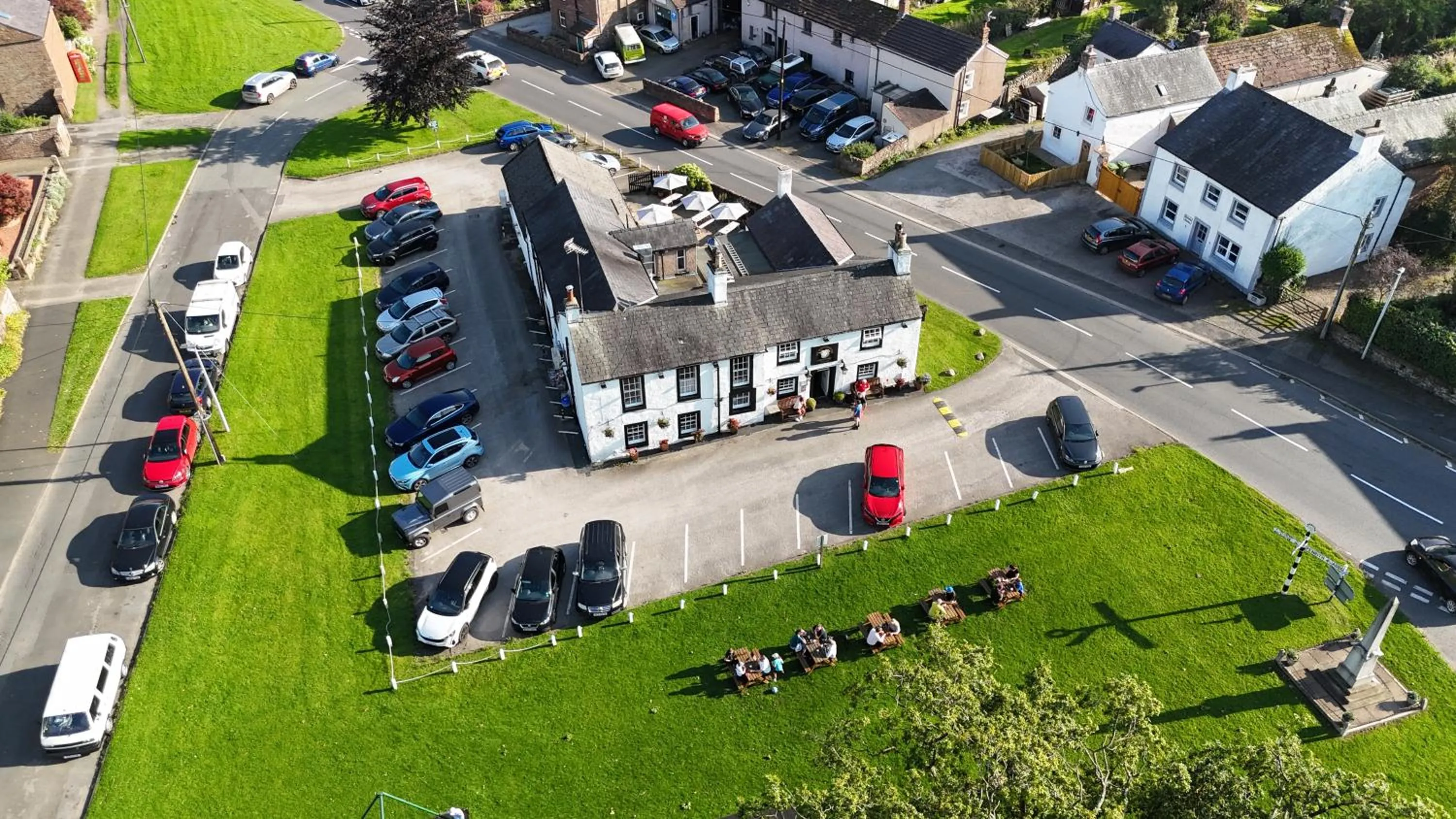 Bird's eye view in The Shepherds Inn, Langwathby