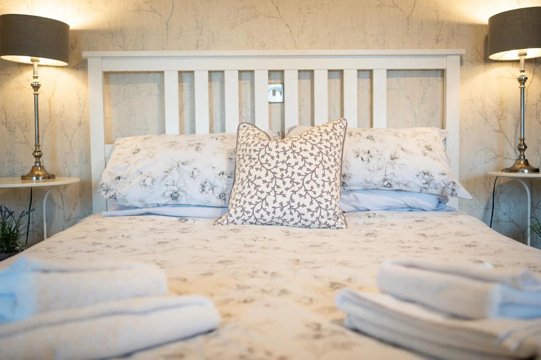 Bed in The Shepherds Inn, Langwathby