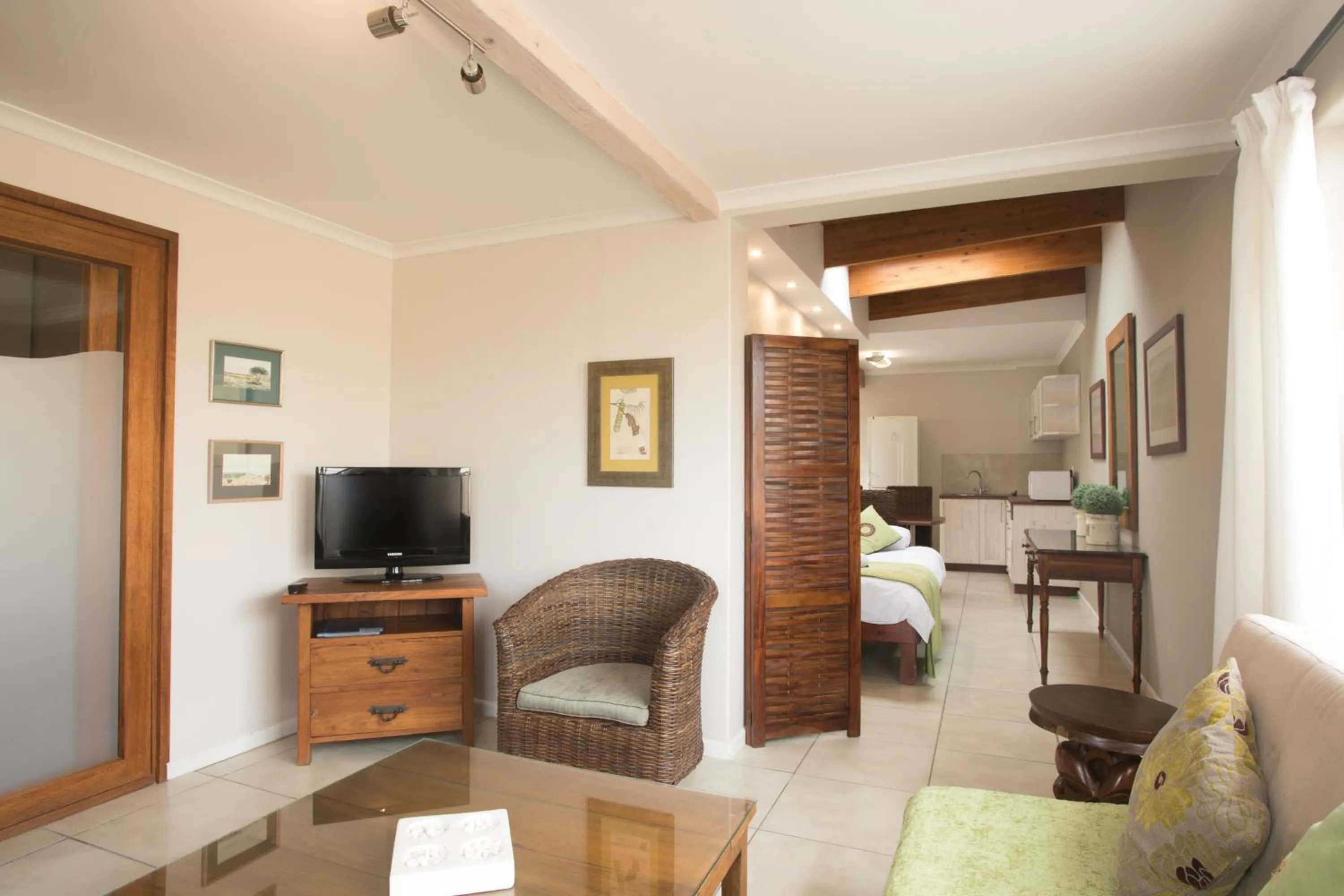 Living room in Cornerstone Guesthouse