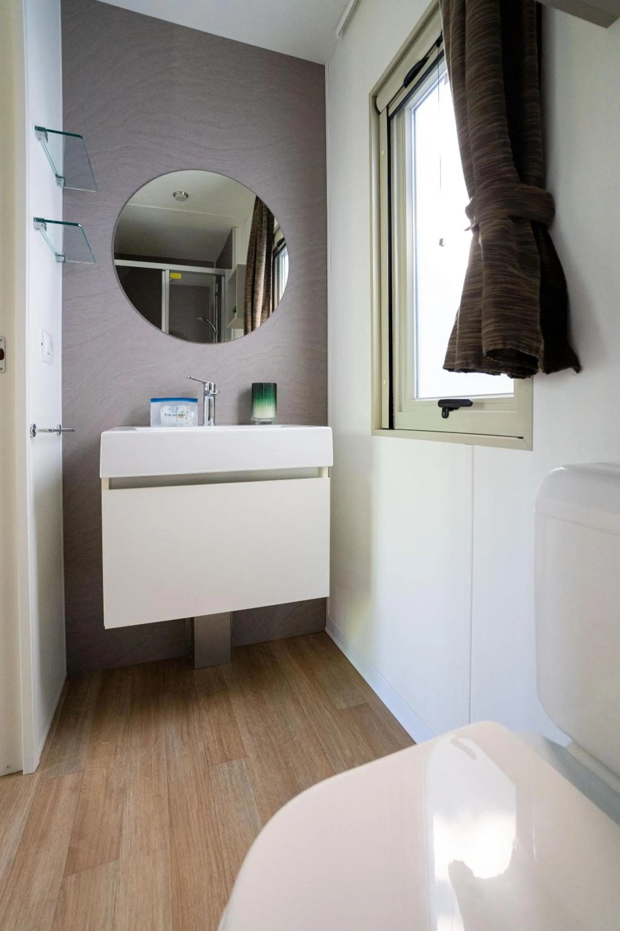 Bathroom in Club del Sole Adriano Family Camping Village