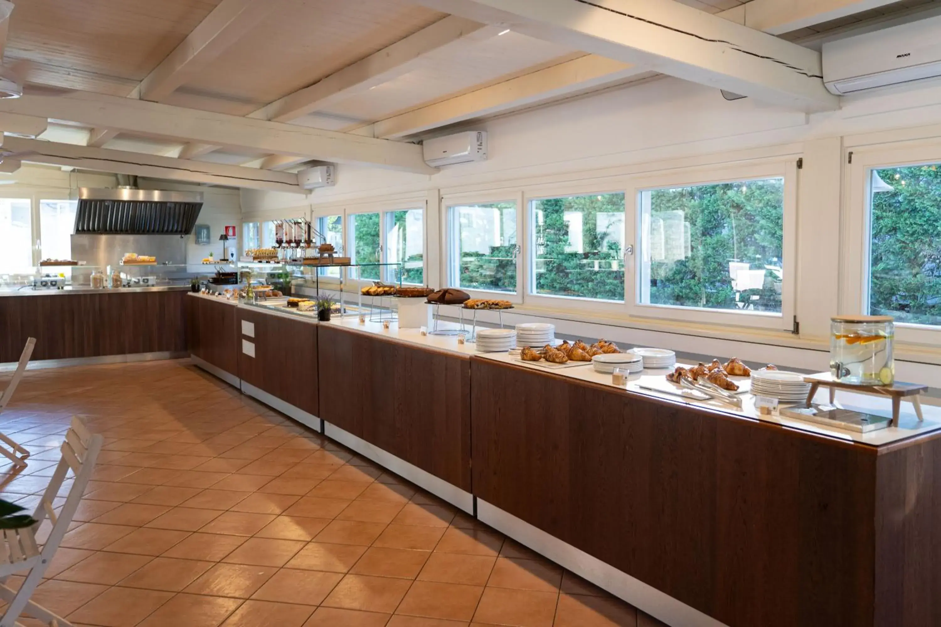 Breakfast in Club del Sole Adriano Family Camping Village Breakfast in Club del Sole Adriano Family Camping Village