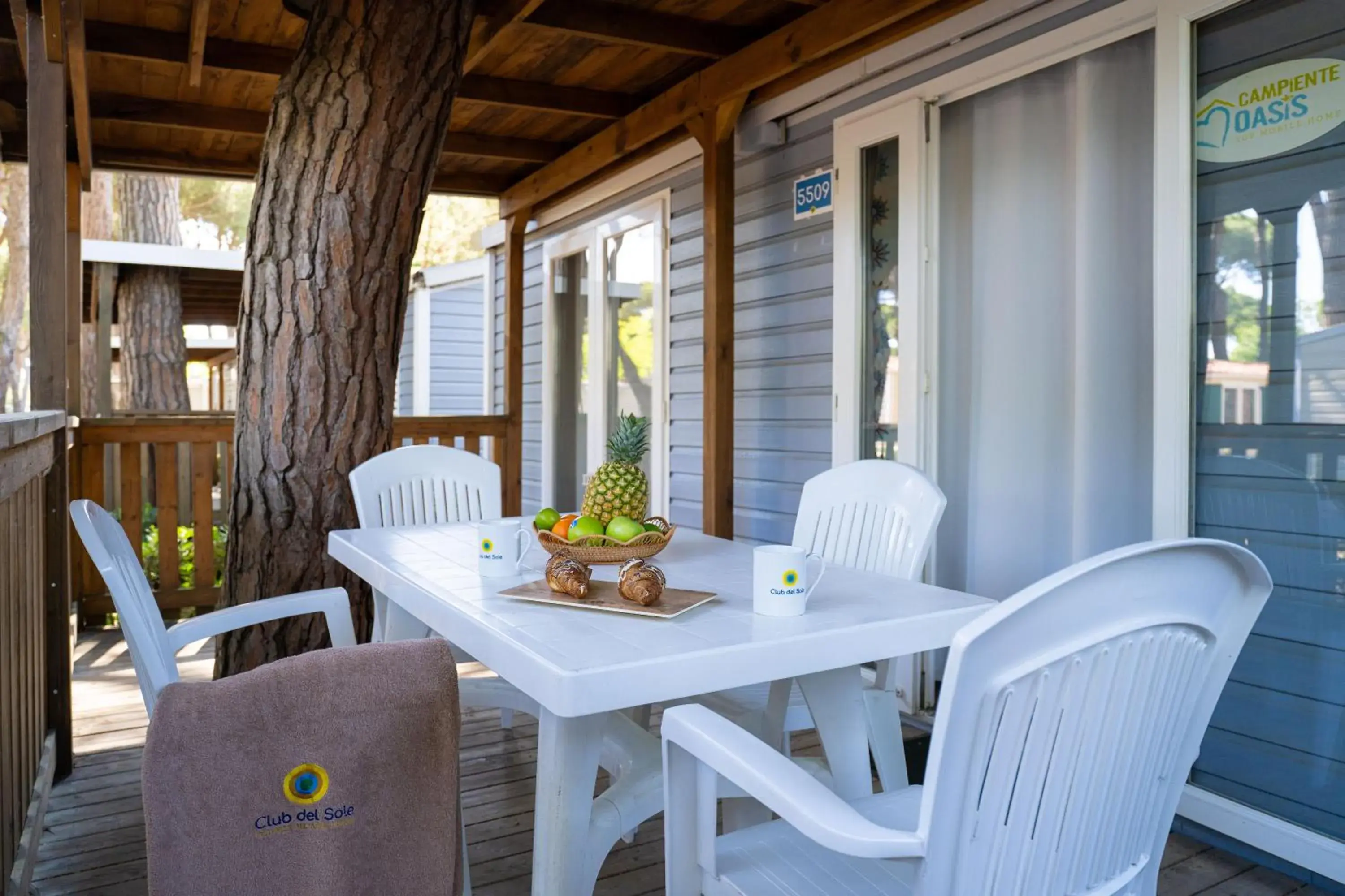 Property building in Club del Sole Adriano Family Camping Village Property building in Club del Sole Adriano Family Camping Village
