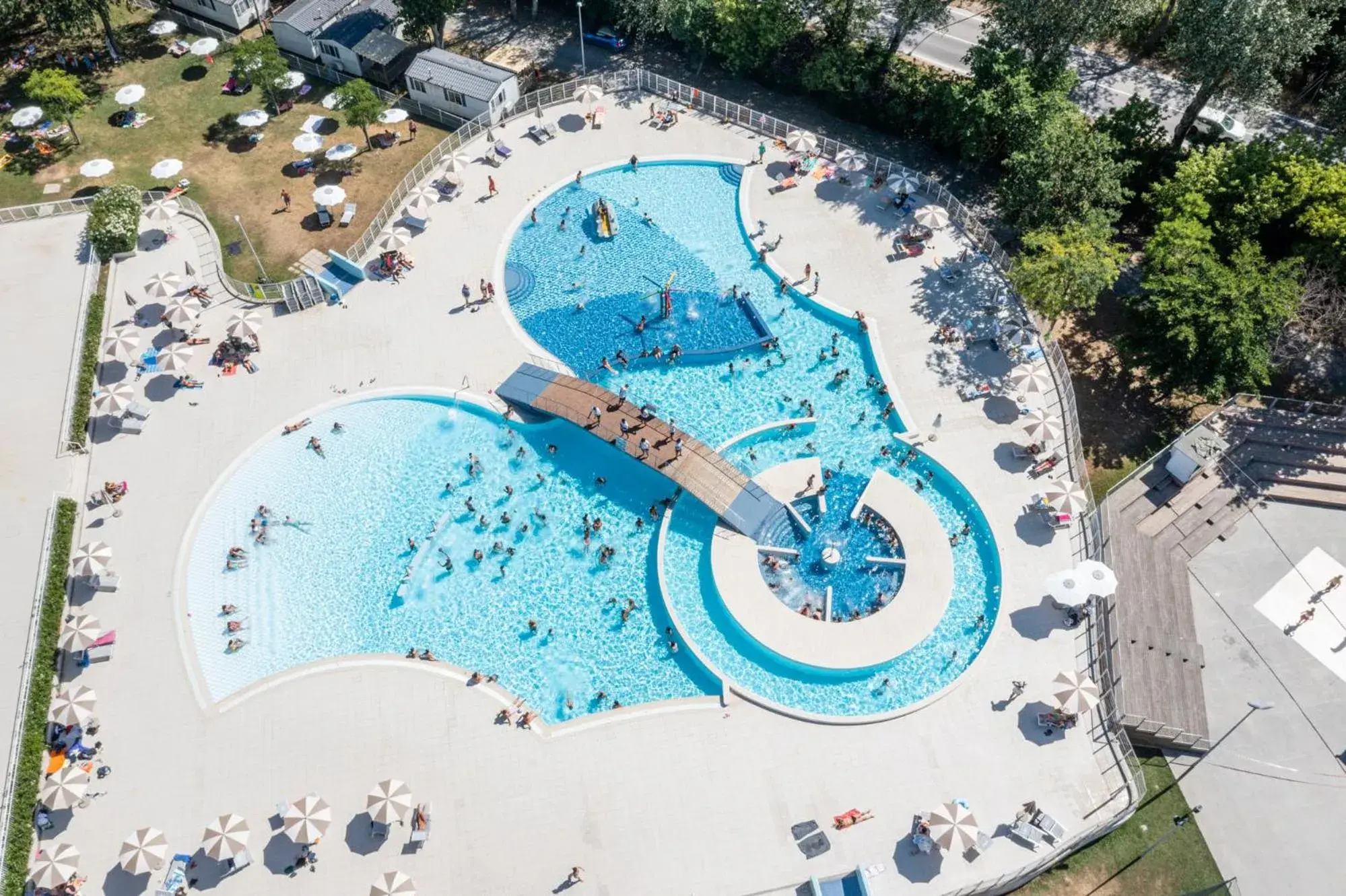 Swimming pool in Club del Sole Adriano Family Camping Village Swimming pool in Club del Sole Adriano Family Camping Village