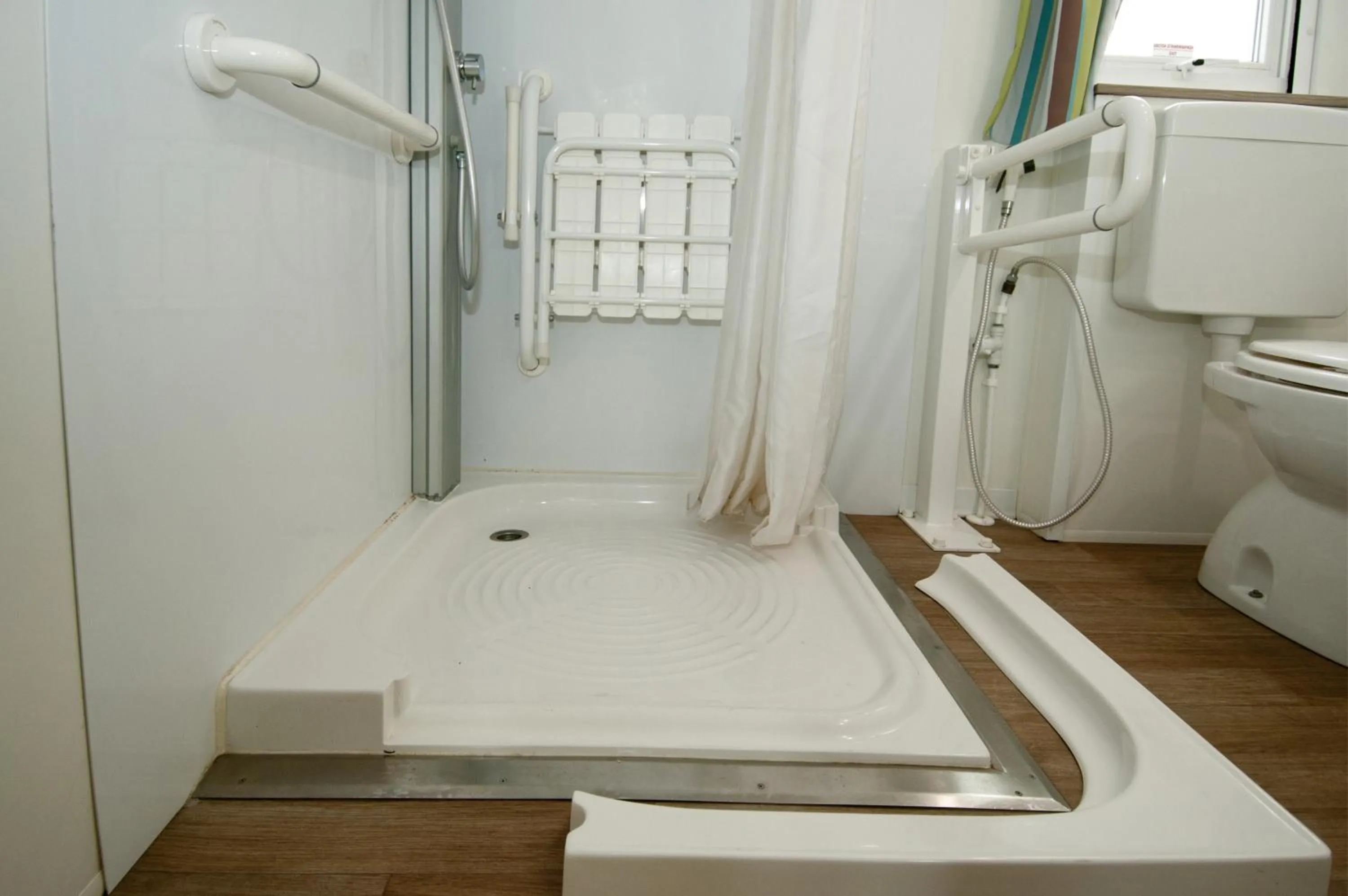 Bathroom in Club del Sole Adriano Family Camping Village