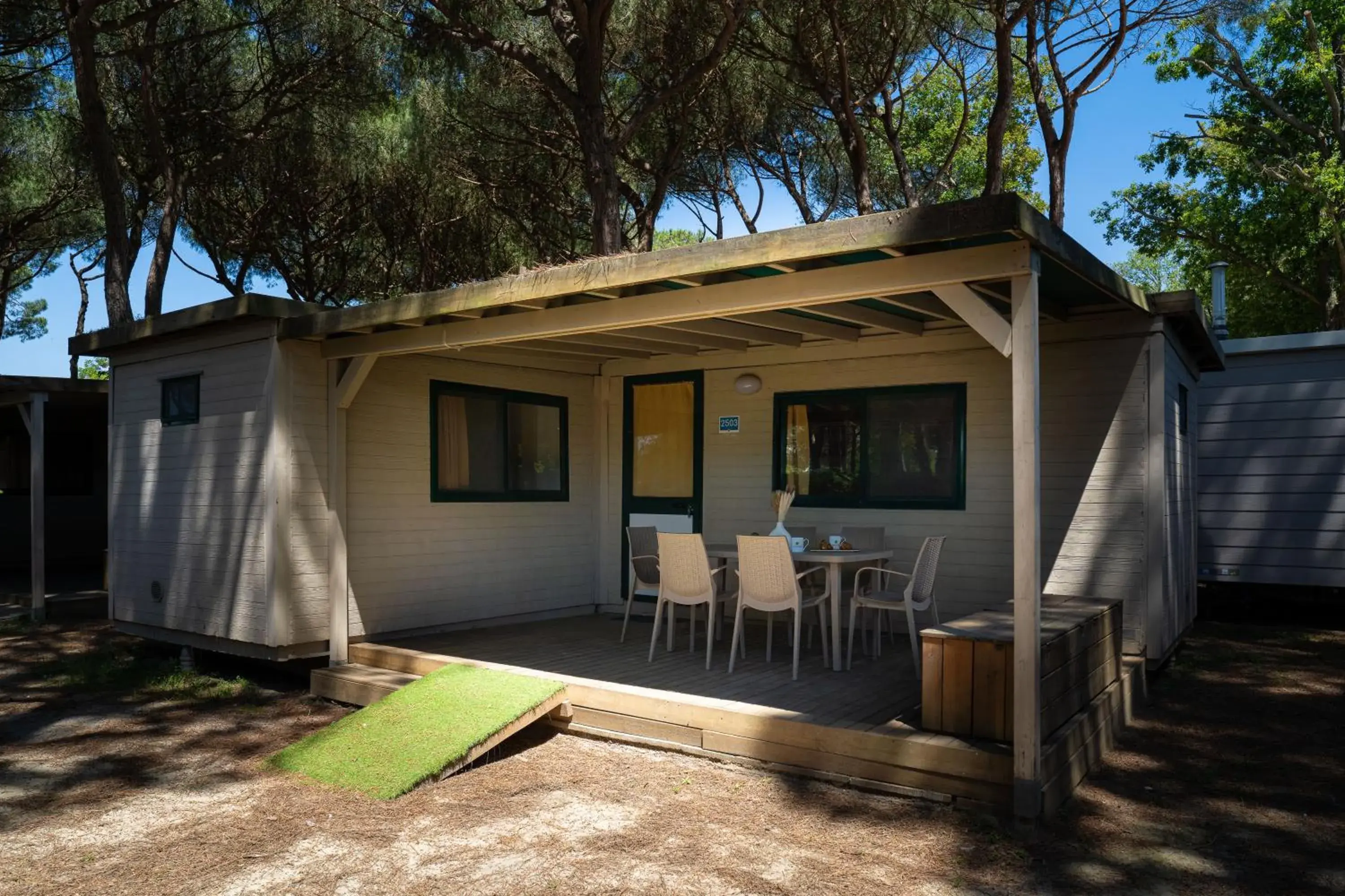 Property building in Club del Sole Adriano Family Camping Village Property building in Club del Sole Adriano Family Camping Village