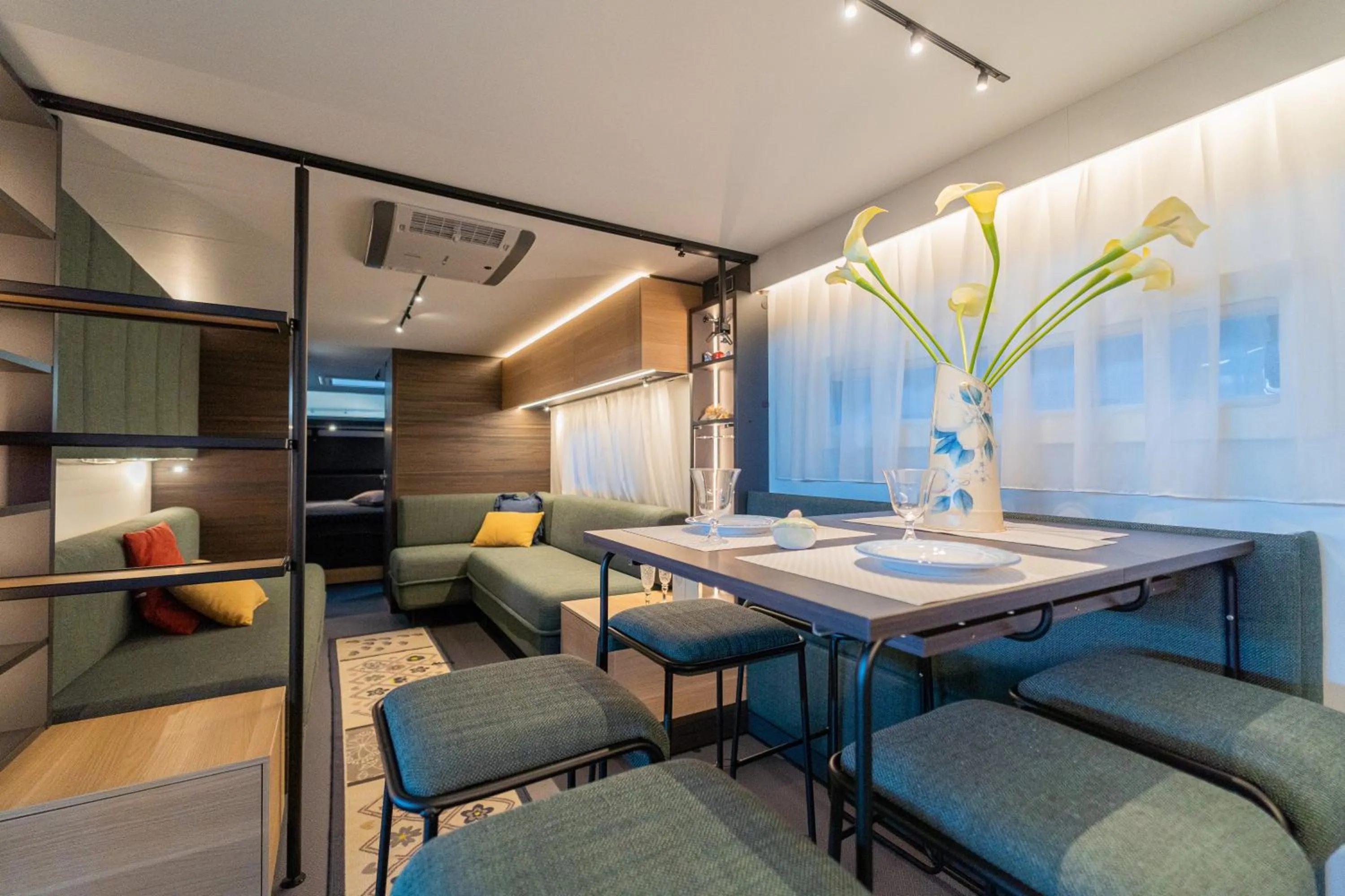 Seating area in Club del Sole Adriano Family Camping Village