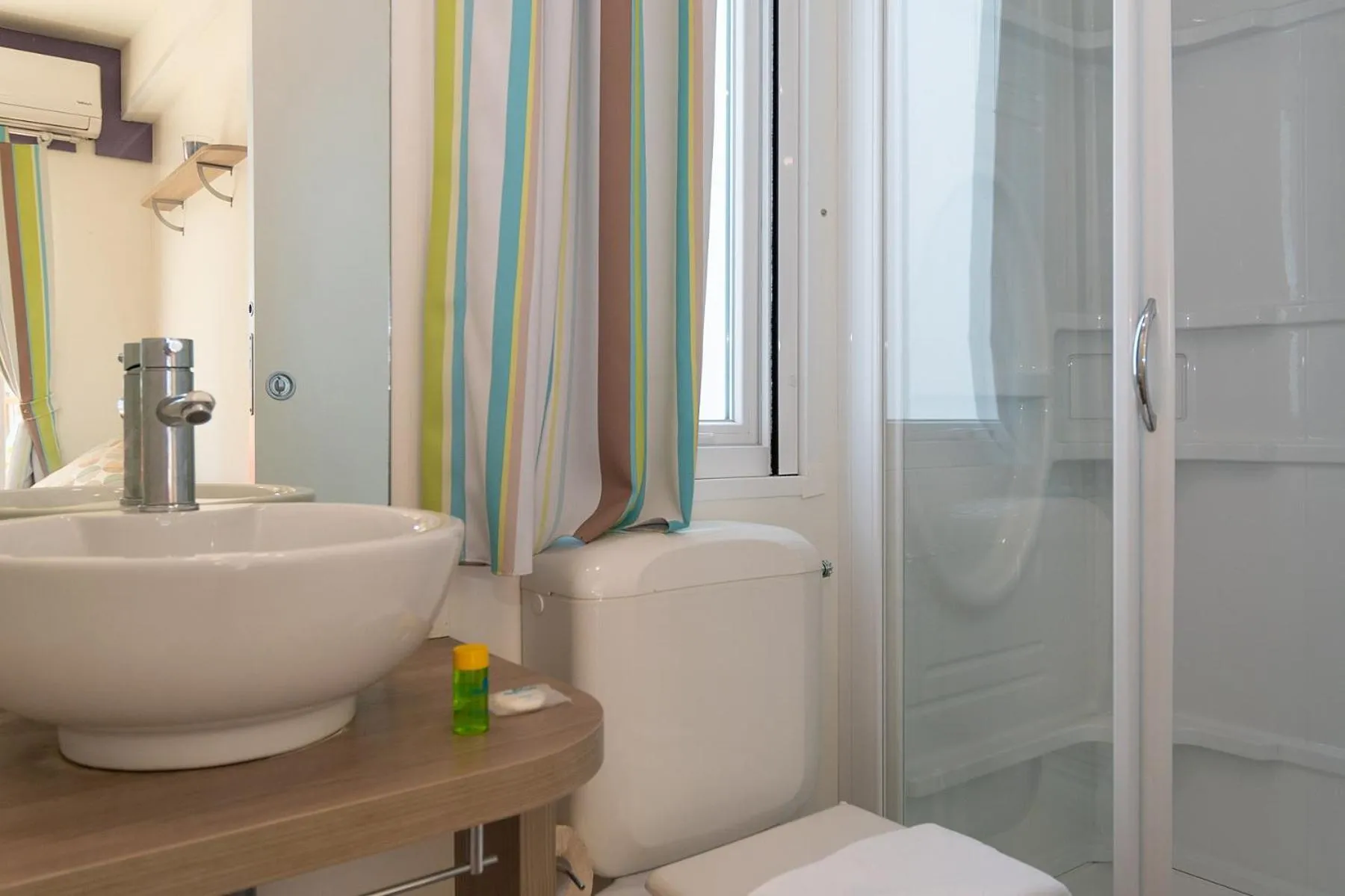 Bathroom in Club del Sole Adriano Family Camping Village