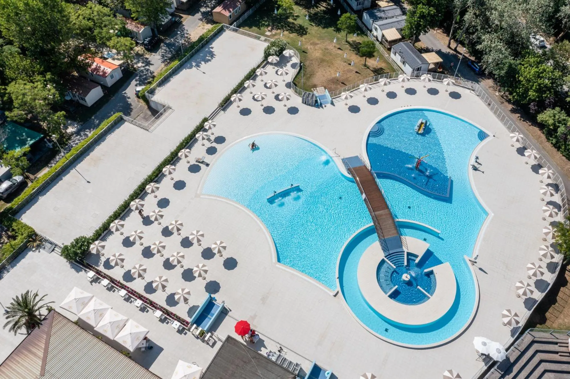 Swimming pool in Club del Sole Adriano Family Camping Village