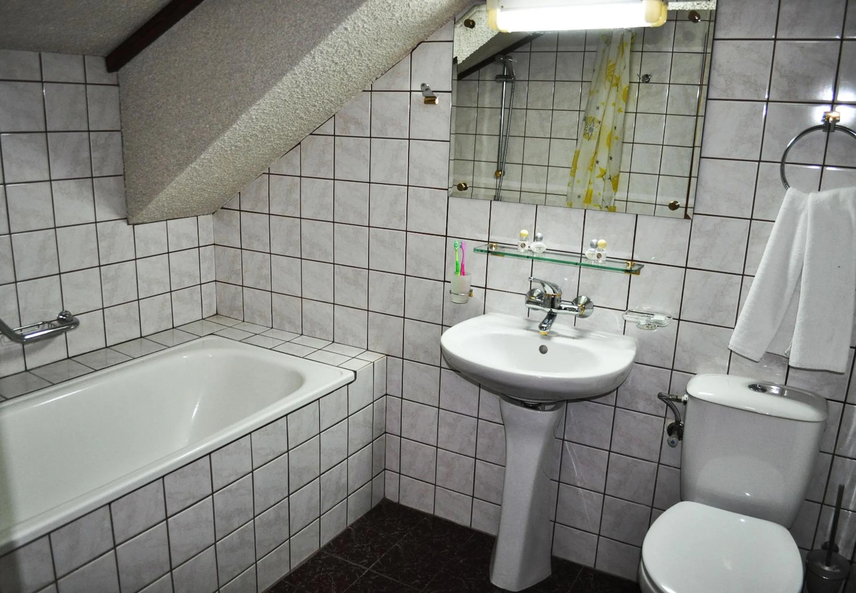 Bathroom in Victoria Hotel Borovets - Free Parking