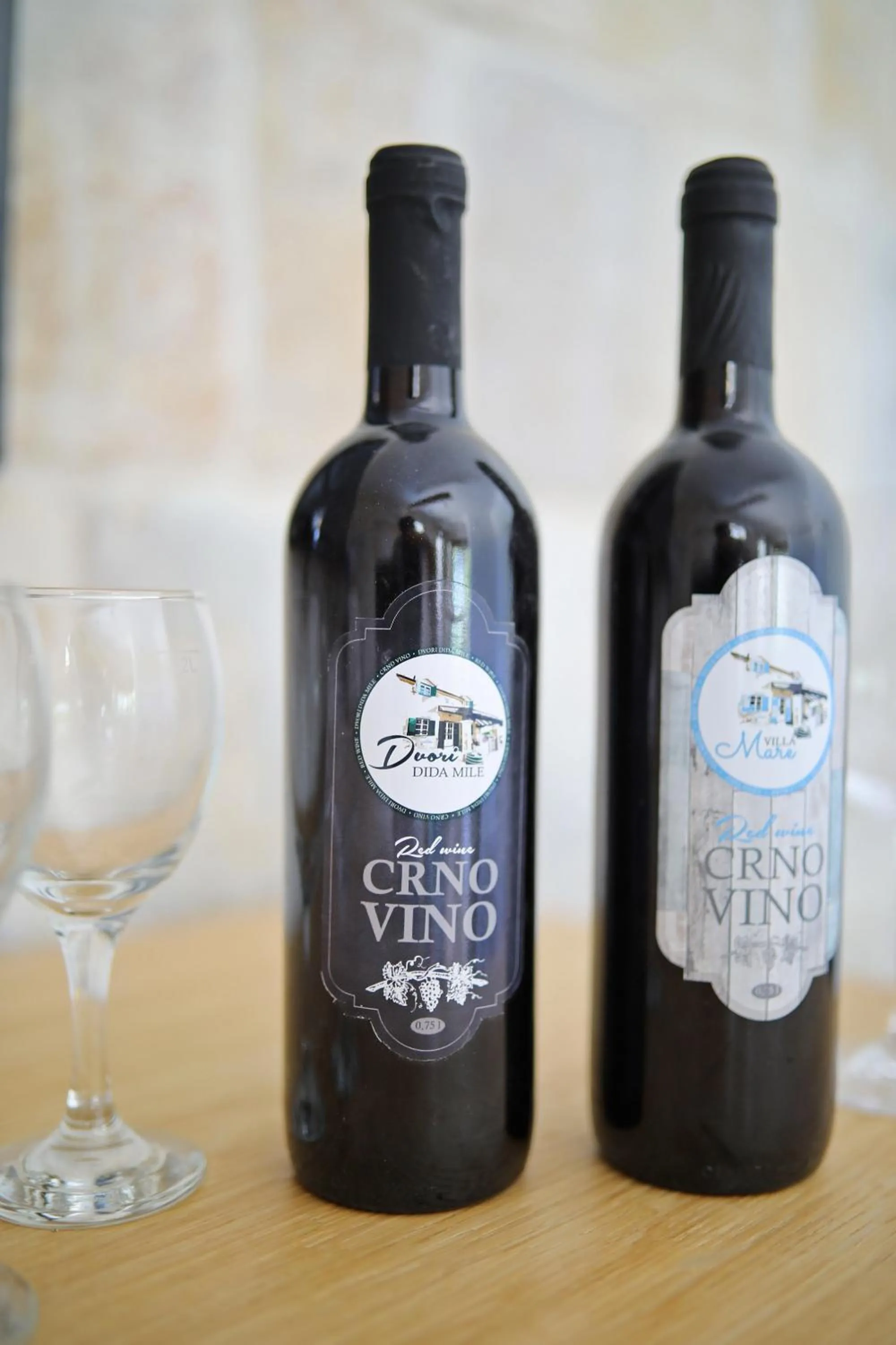 Alcoholic drinks in Villa Mare