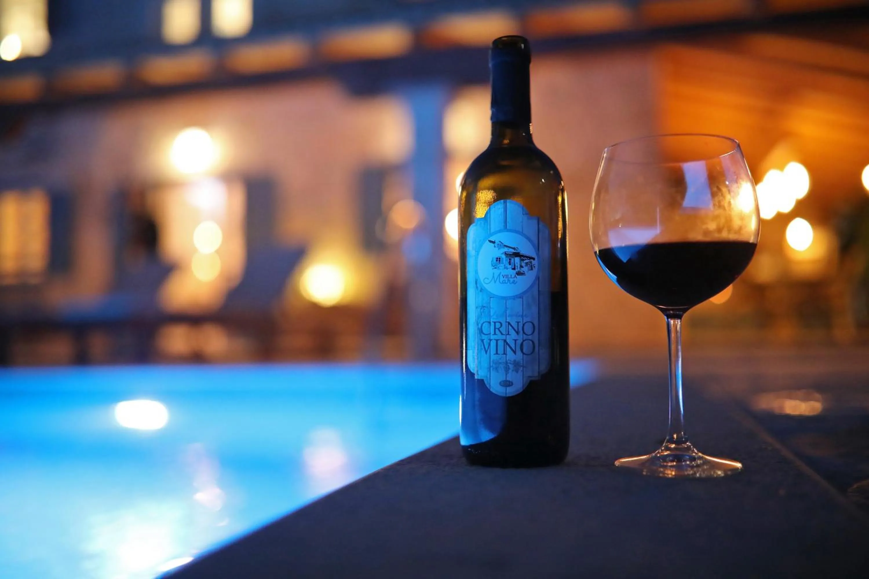 Alcoholic drinks in Villa Mare