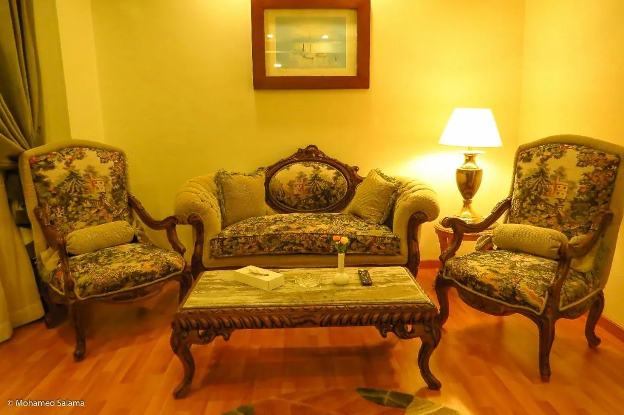 Living room in Resta Port Said Hotel