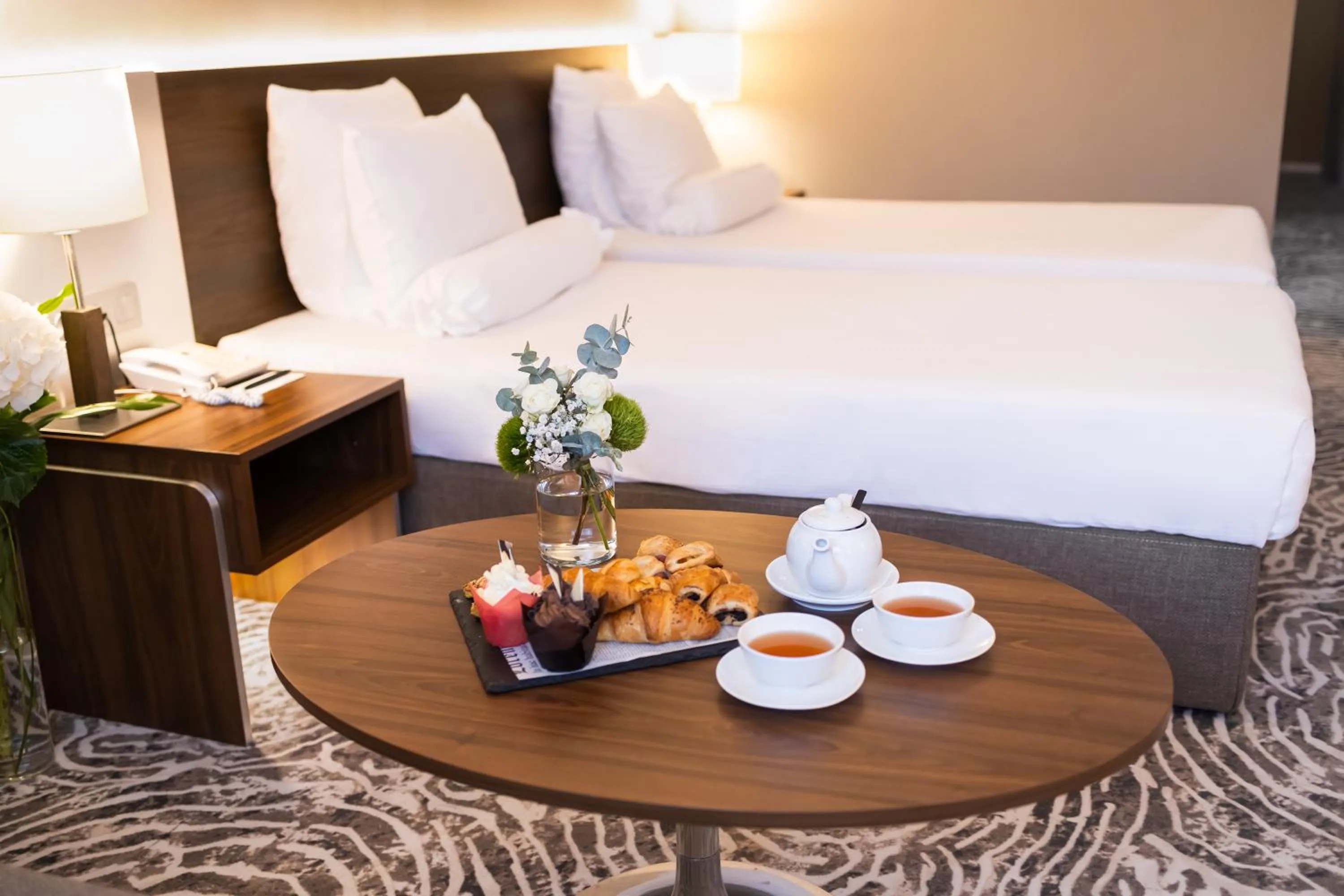 Bed in Grand Hotel Plovdiv