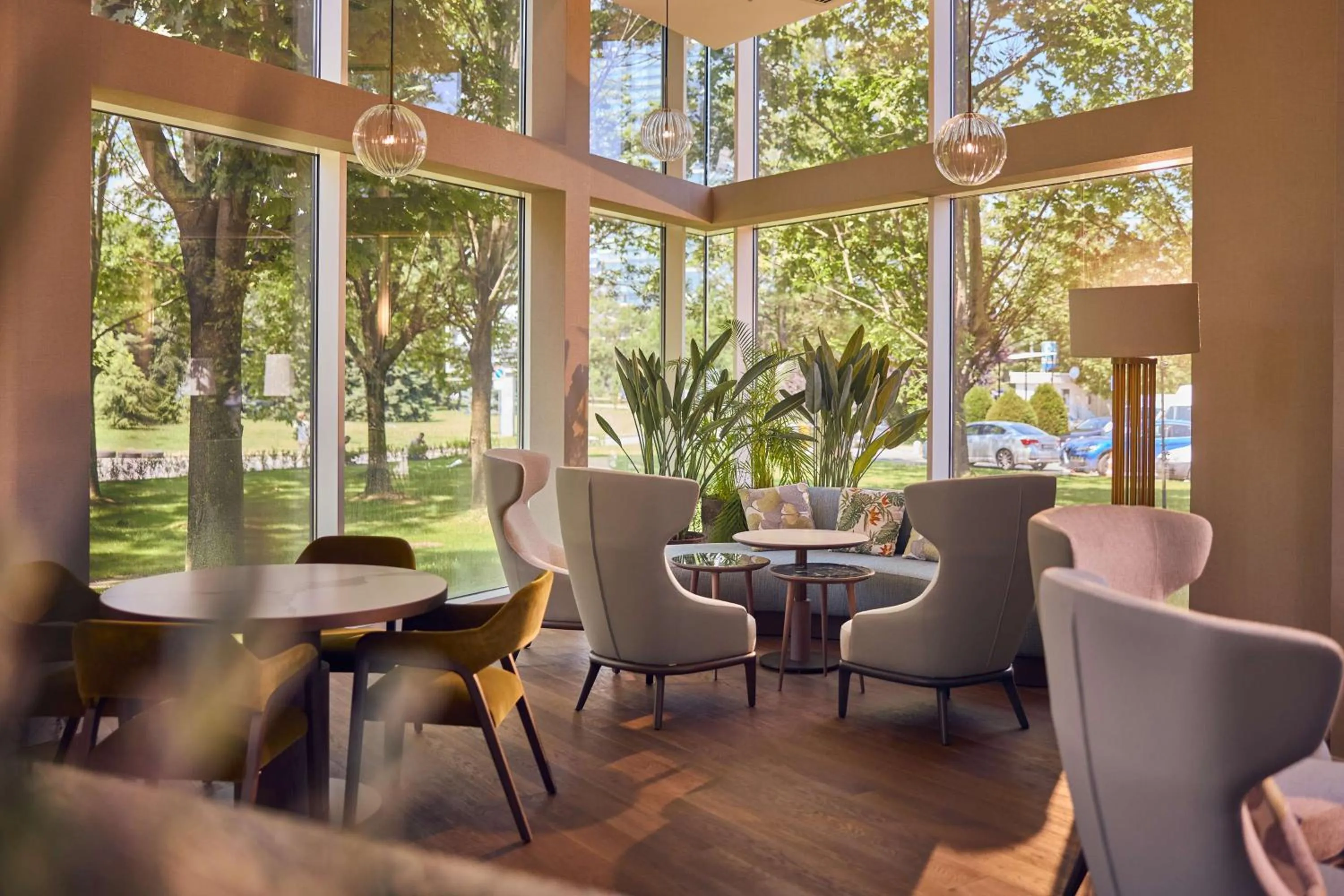 Lounge or bar in Hilton Sofia