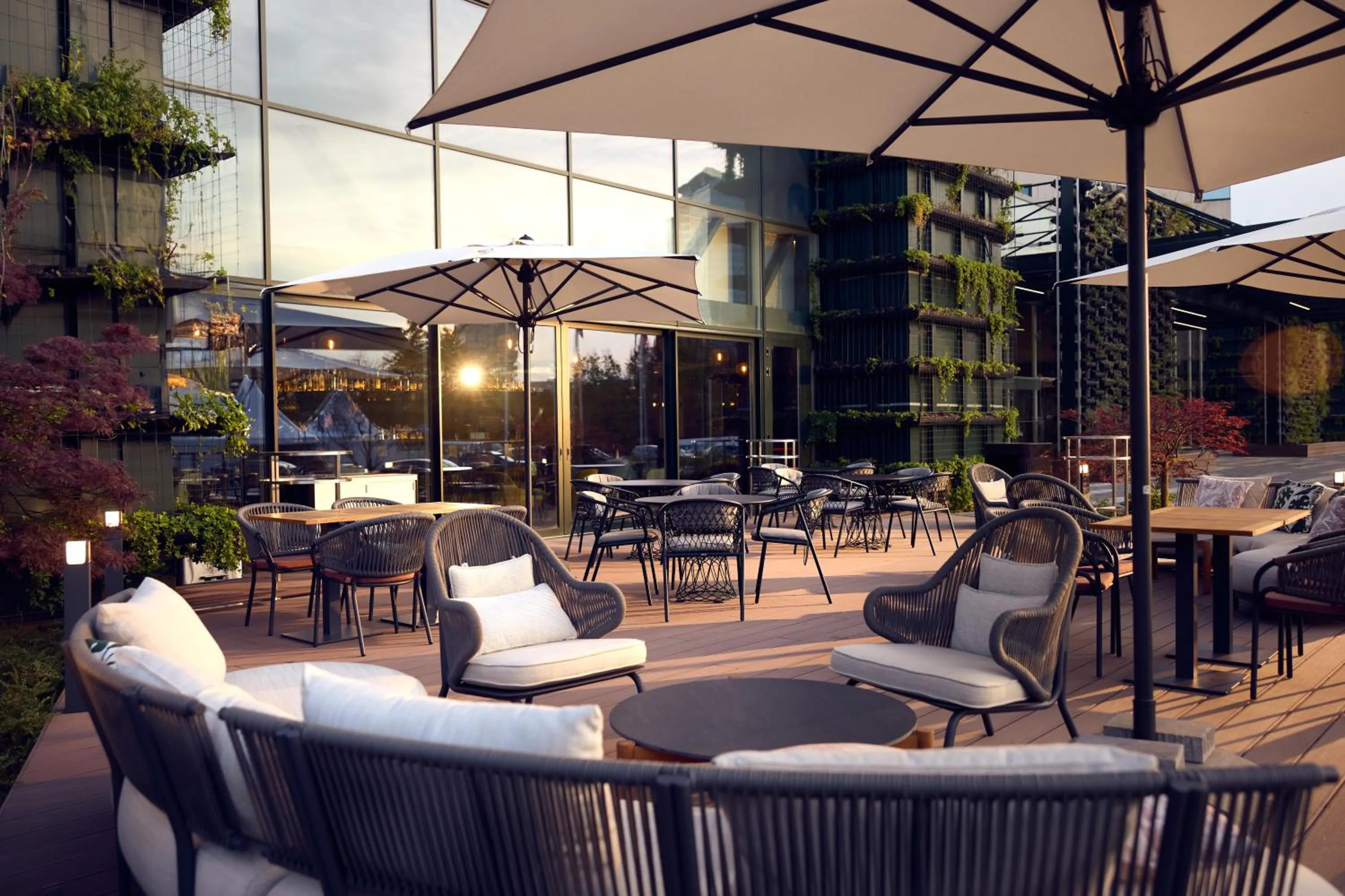 Balcony/Terrace in Hilton Sofia