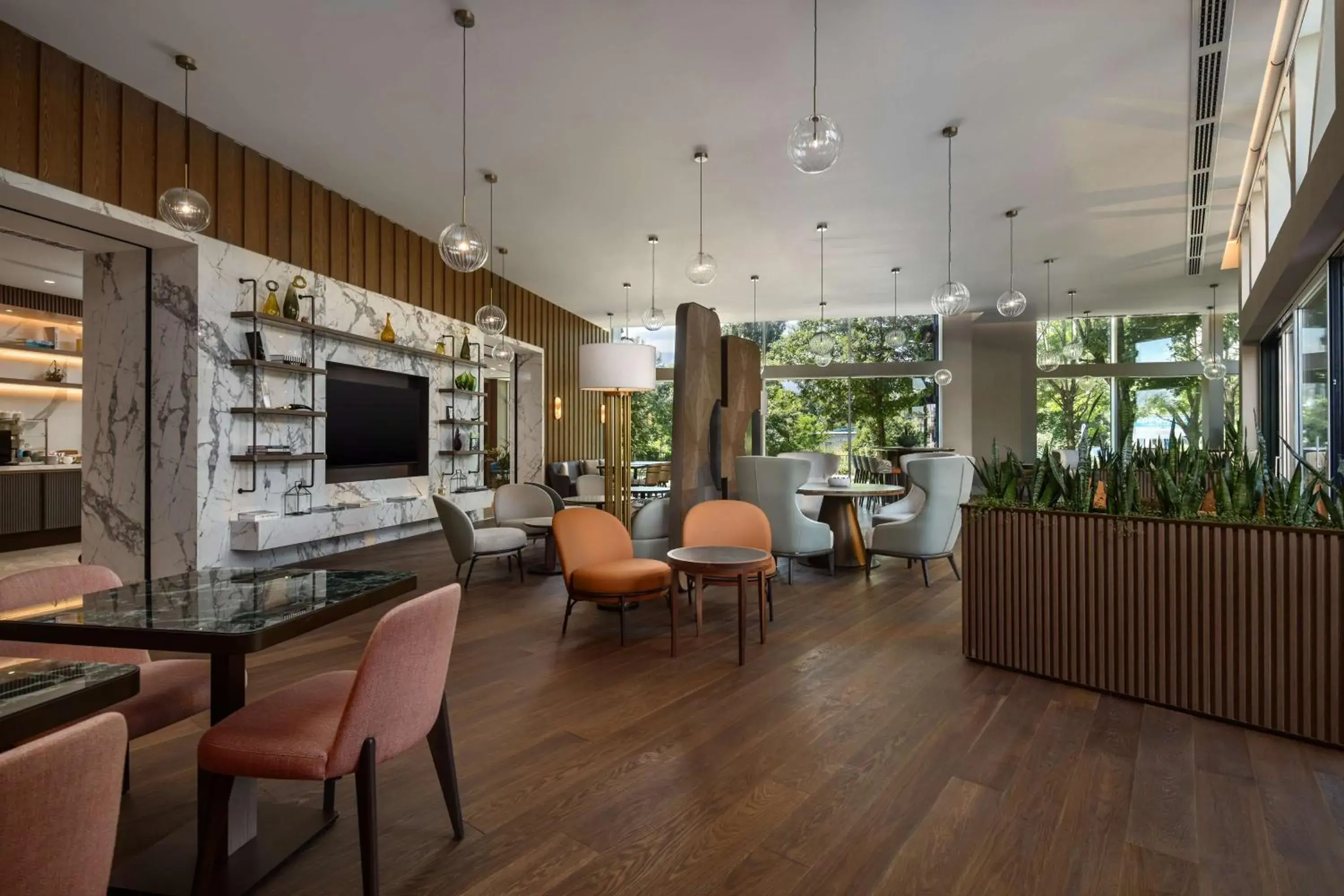 Lounge or bar in Hilton Sofia Lounge or bar in Hilton Sofia