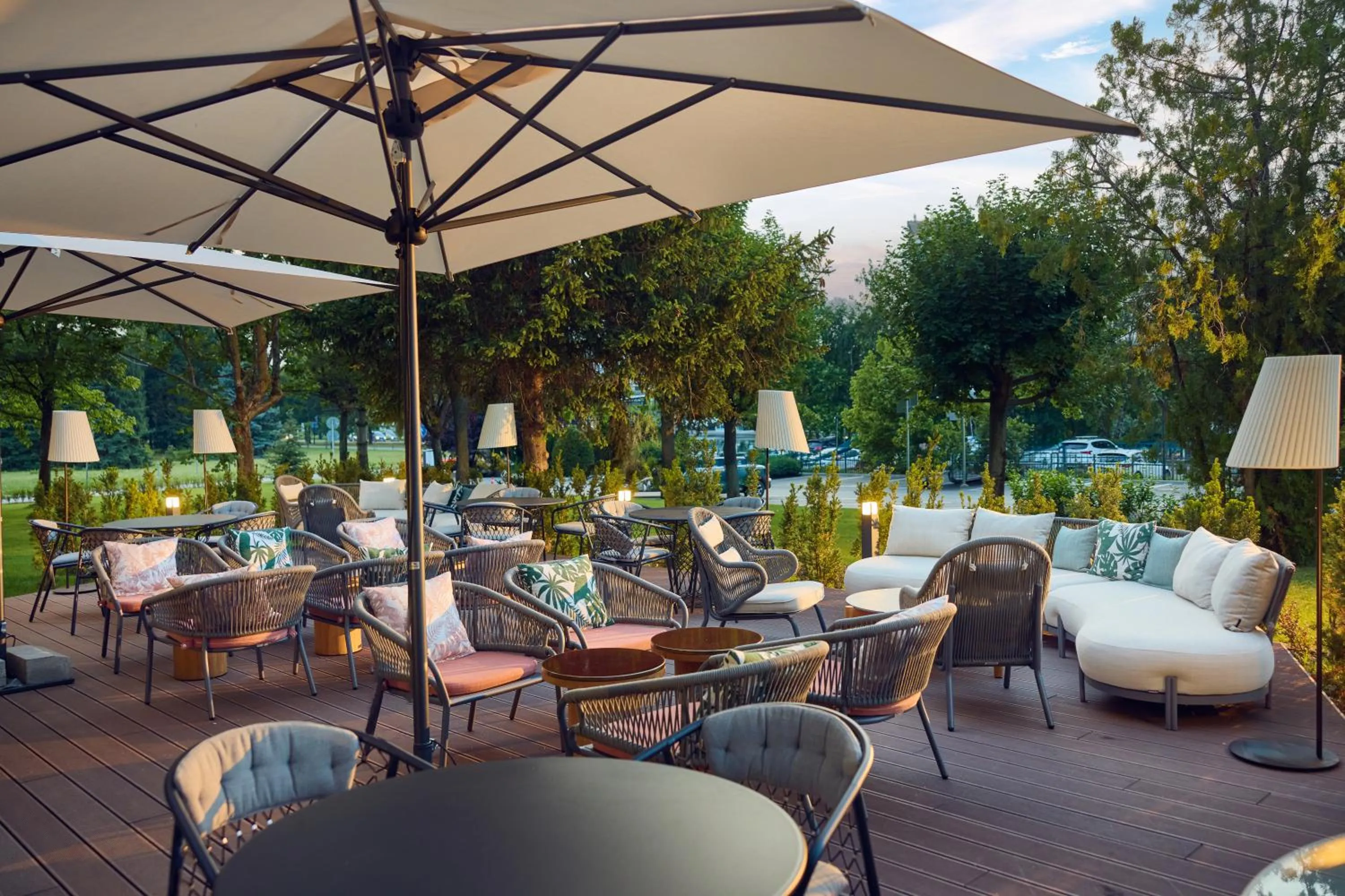 Balcony/Terrace in Hilton Sofia