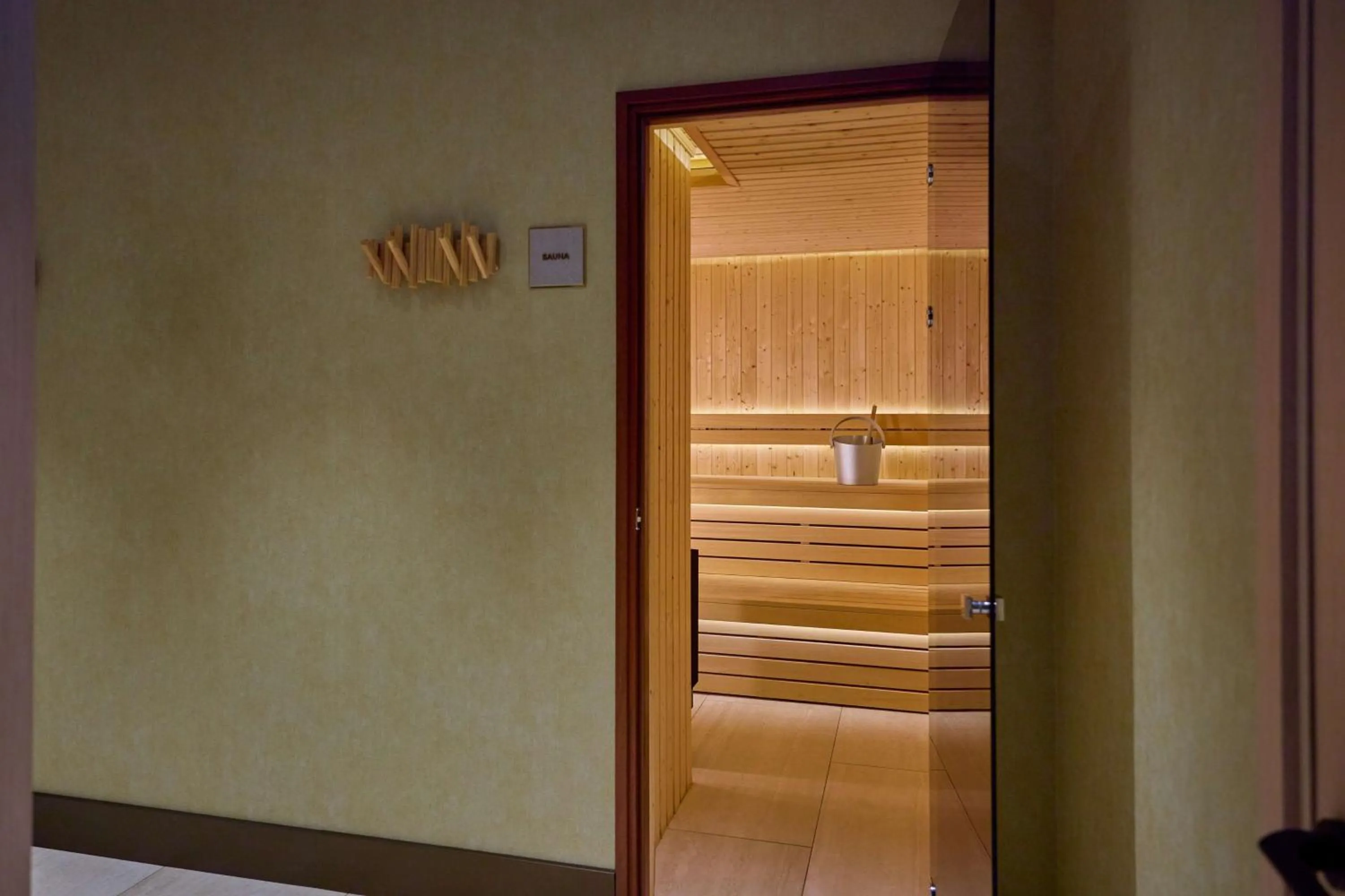 Sauna in Hilton Sofia