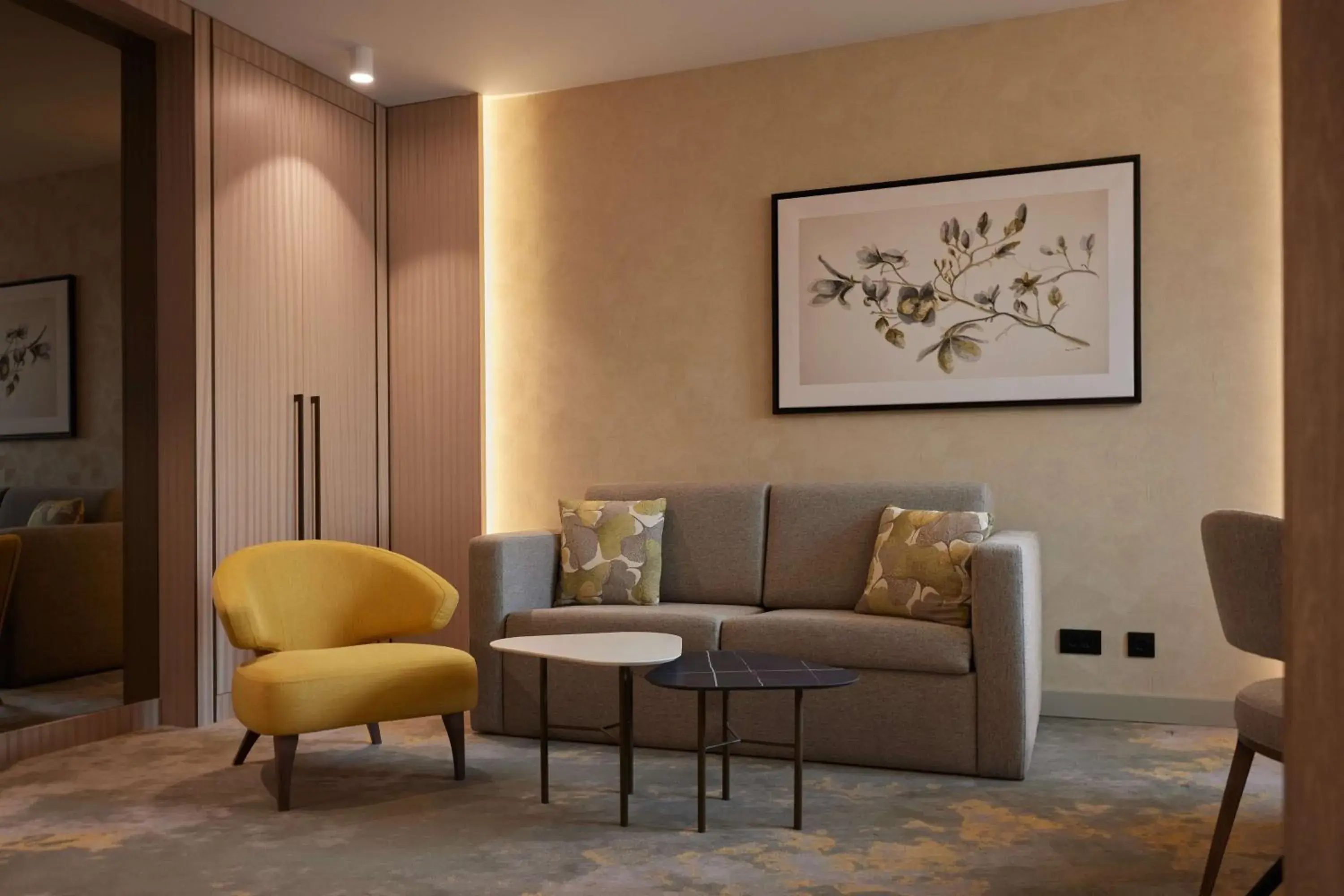 Living room in Hilton Sofia Living room in Hilton Sofia