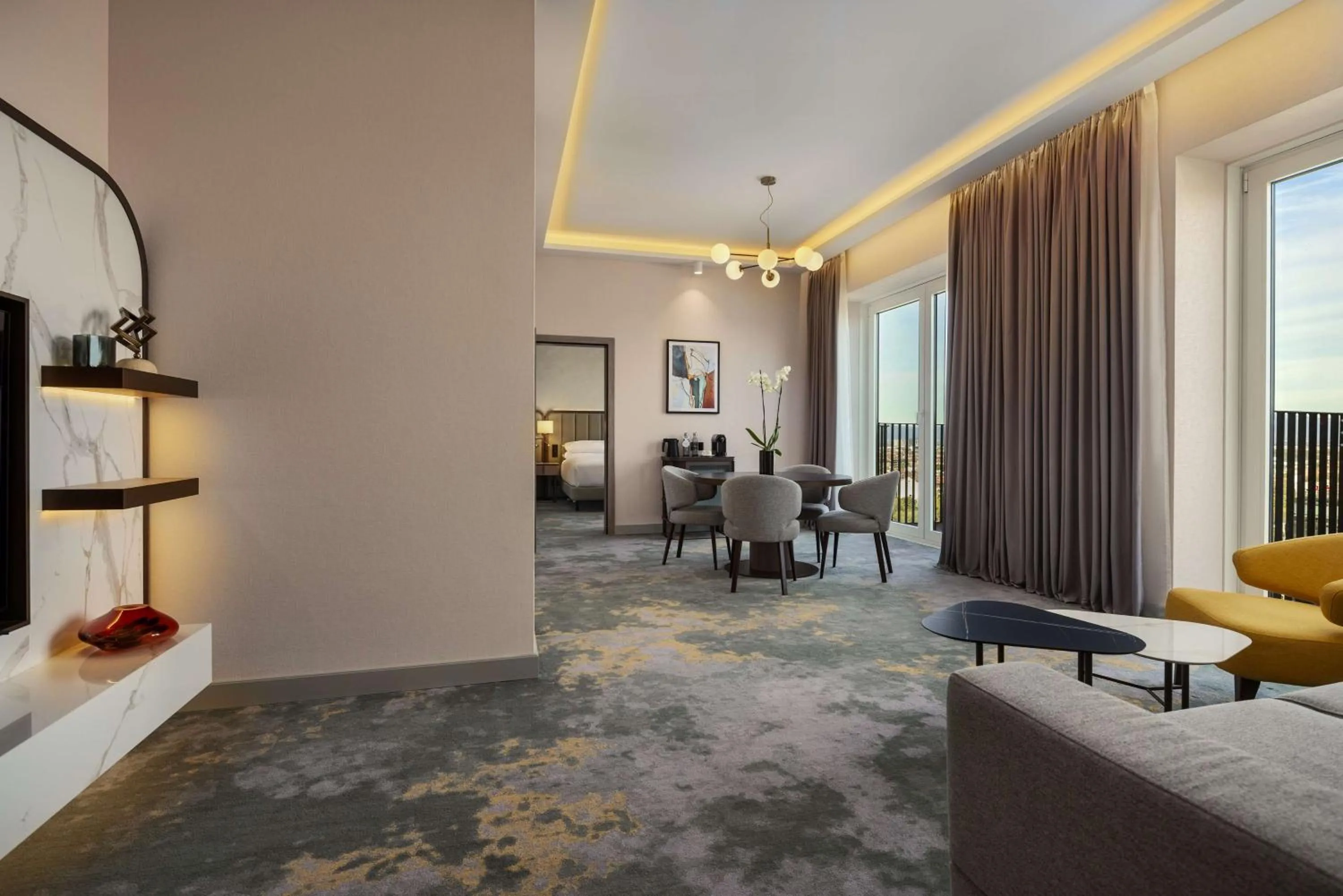 Living room in Hilton Sofia