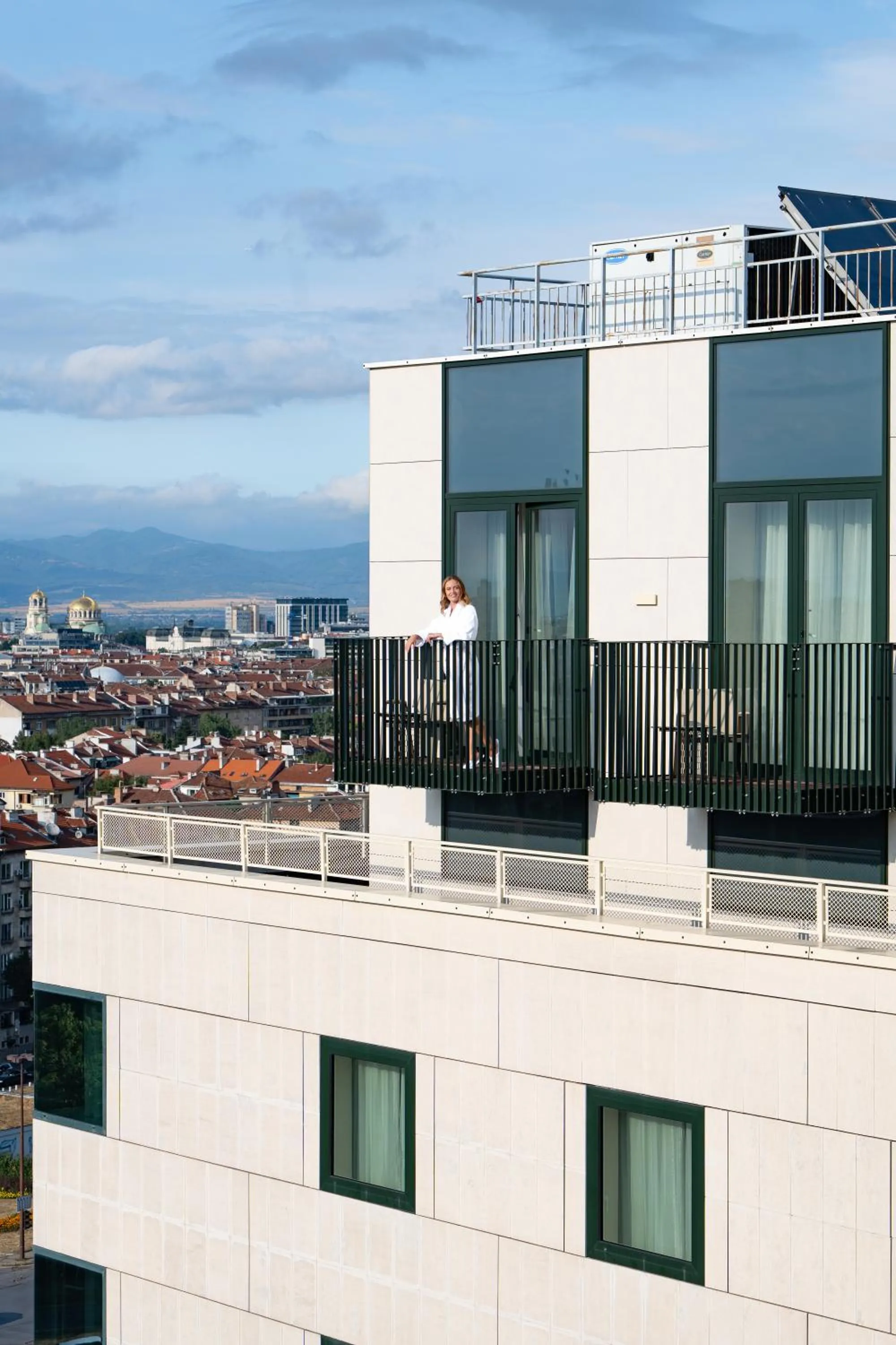 Balcony/Terrace in Hilton Sofia