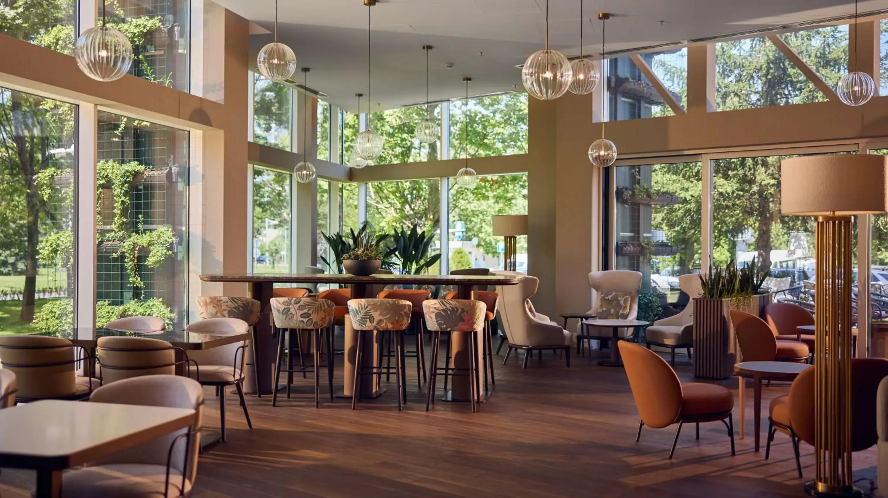 Lounge or bar in Hilton Sofia Lounge or bar in Hilton Sofia