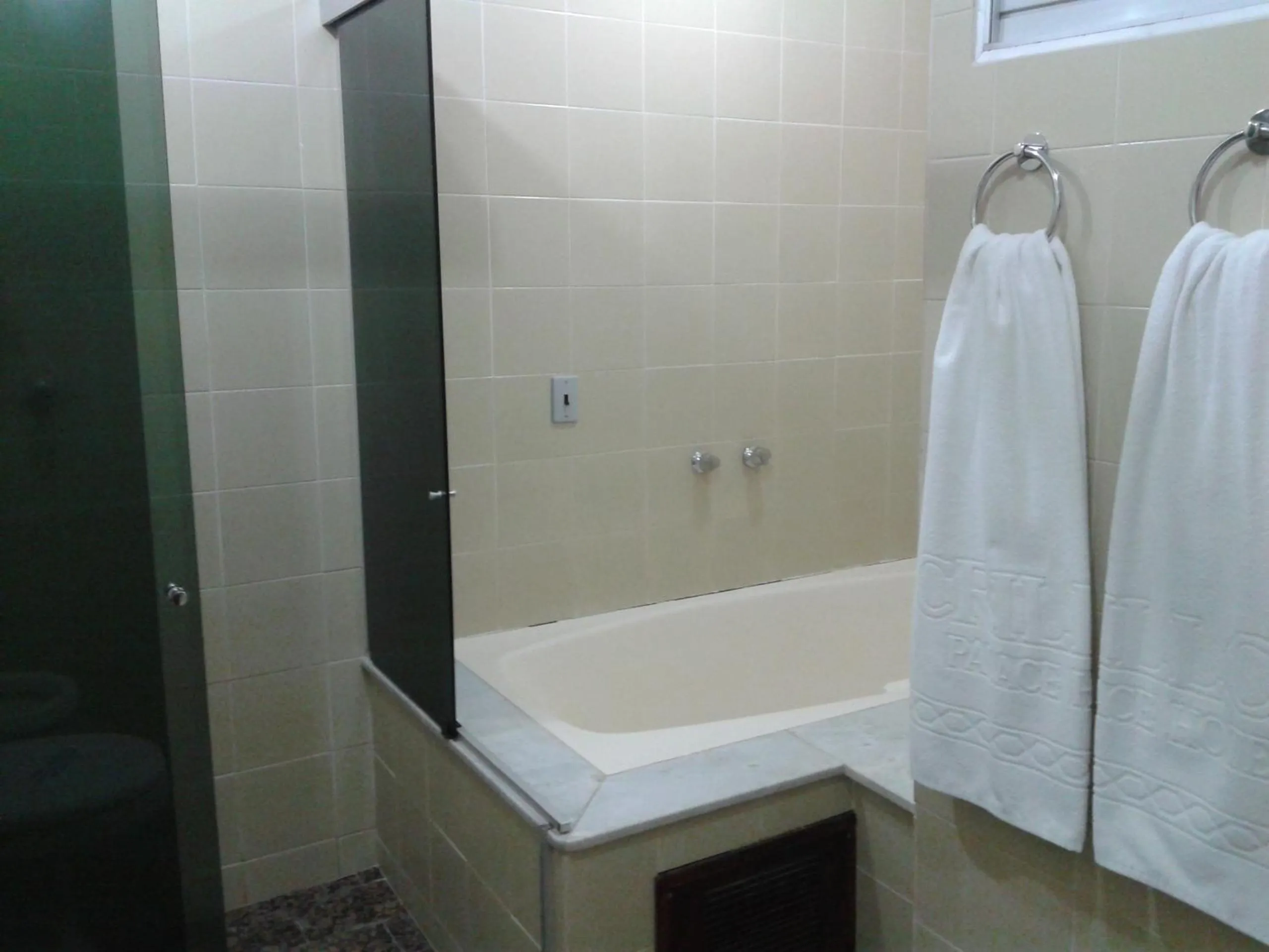 Shower in Crillon Palace Hotel