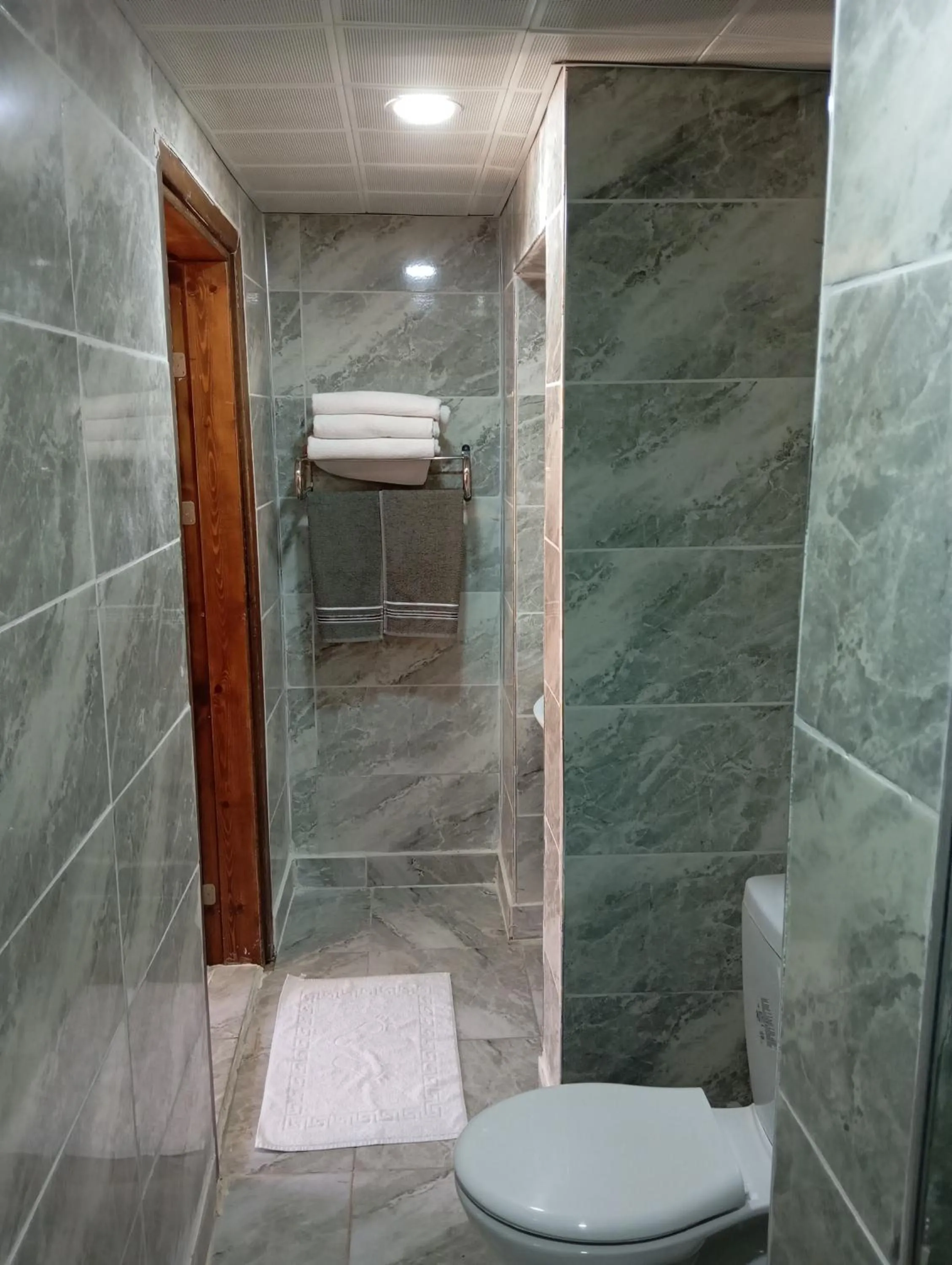 Shower in Aslan Guest House