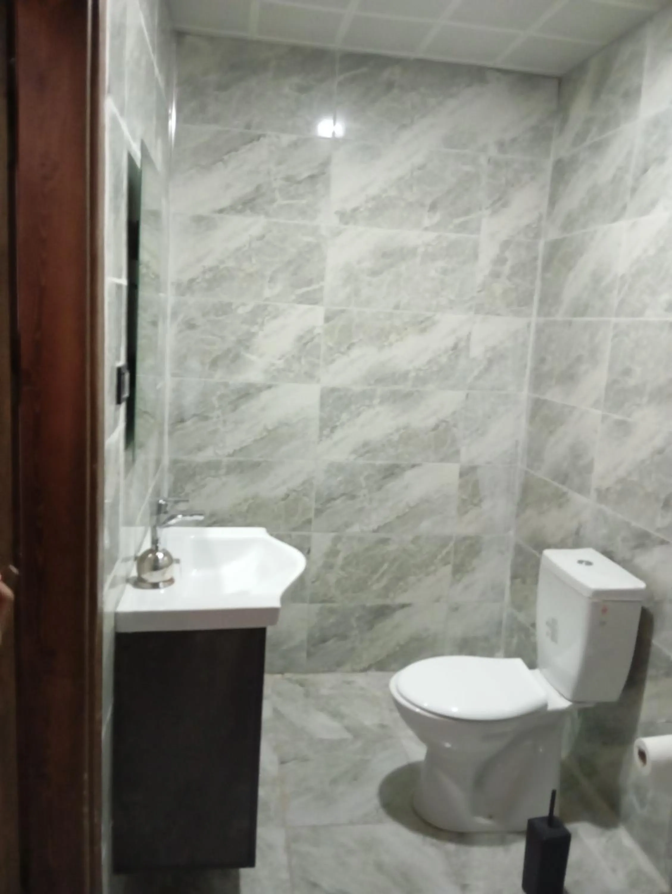 Shower in Aslan Guest House