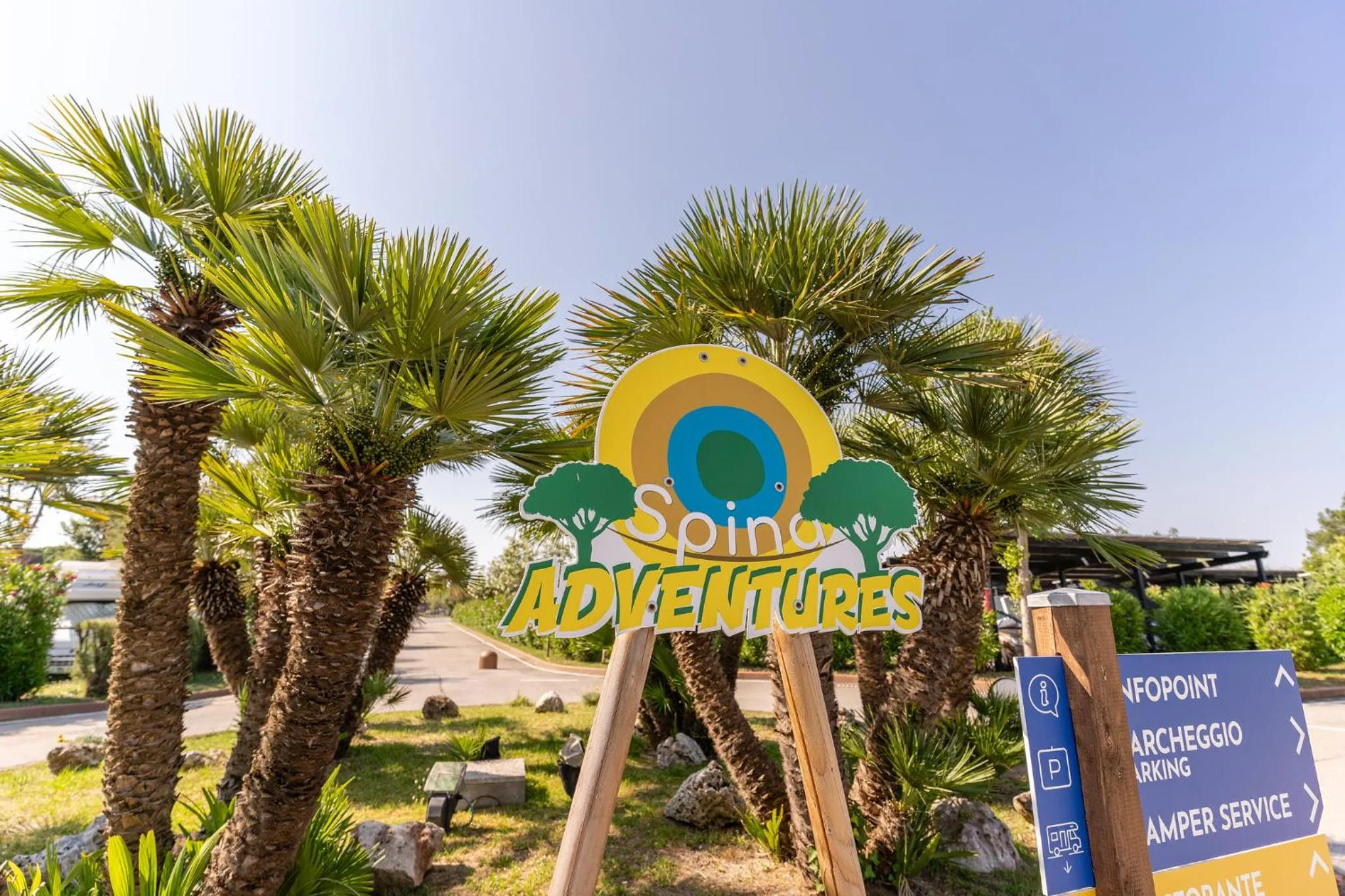 Property logo or sign in Club del Sole Spina Family Collection