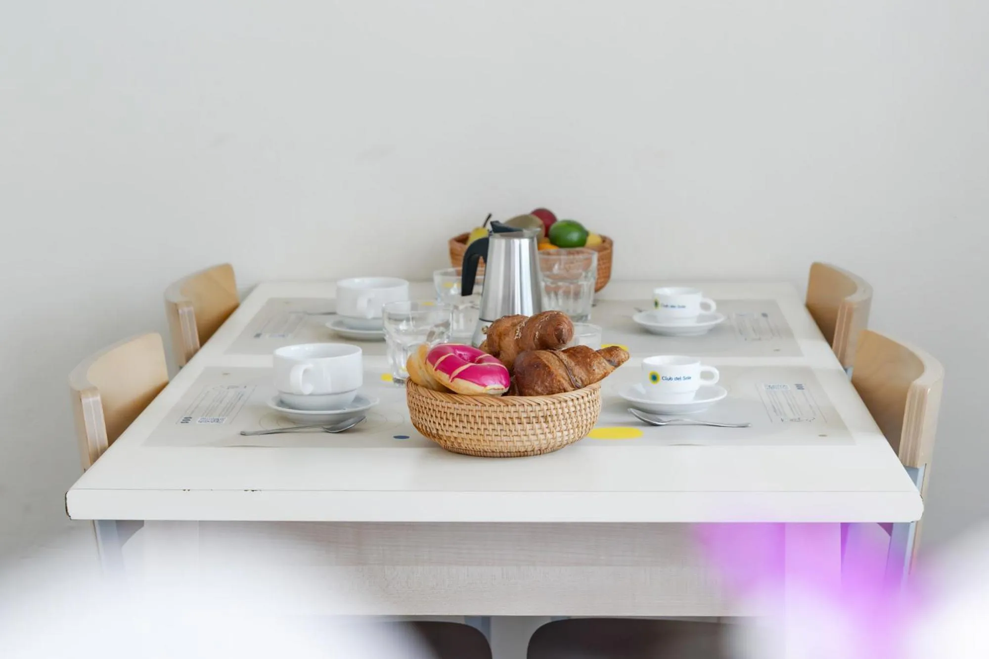 Dining area in Club del Sole Spina Family Collection