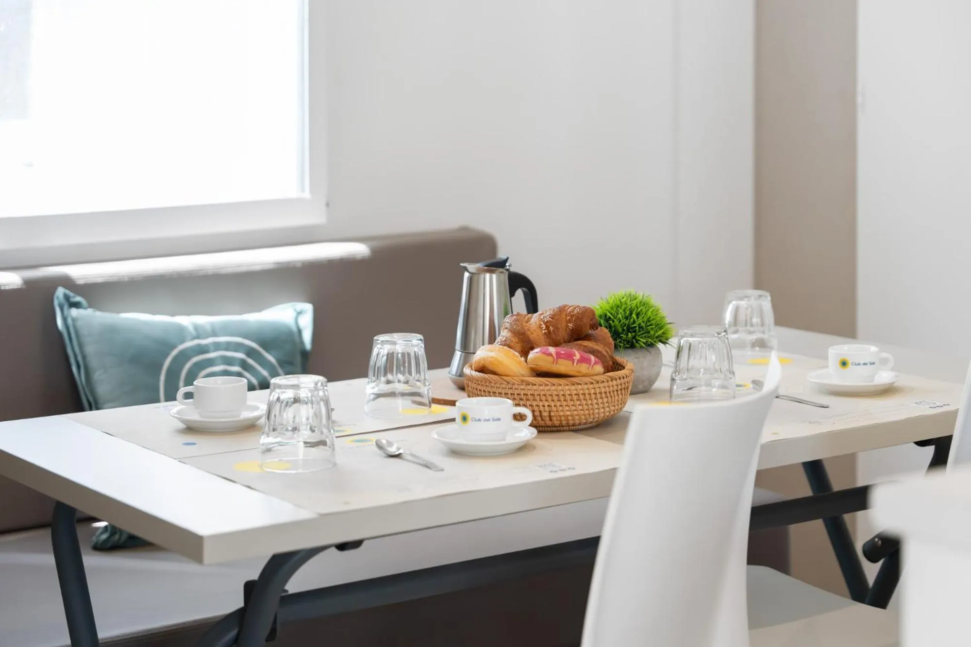 Seating area in Club del Sole Spina Family Collection