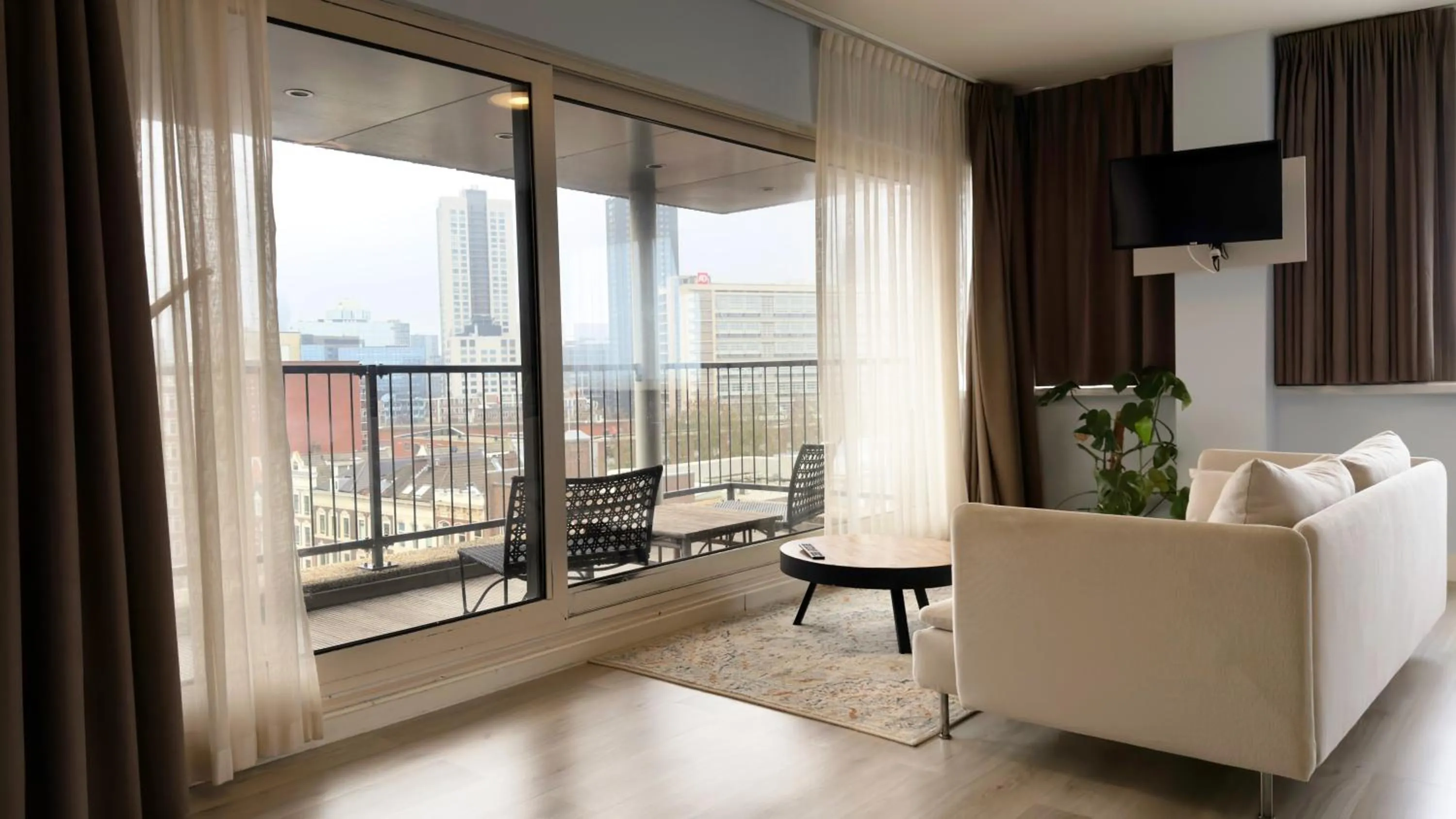 View (from property/room) in Rotterdam Teleport Hotel