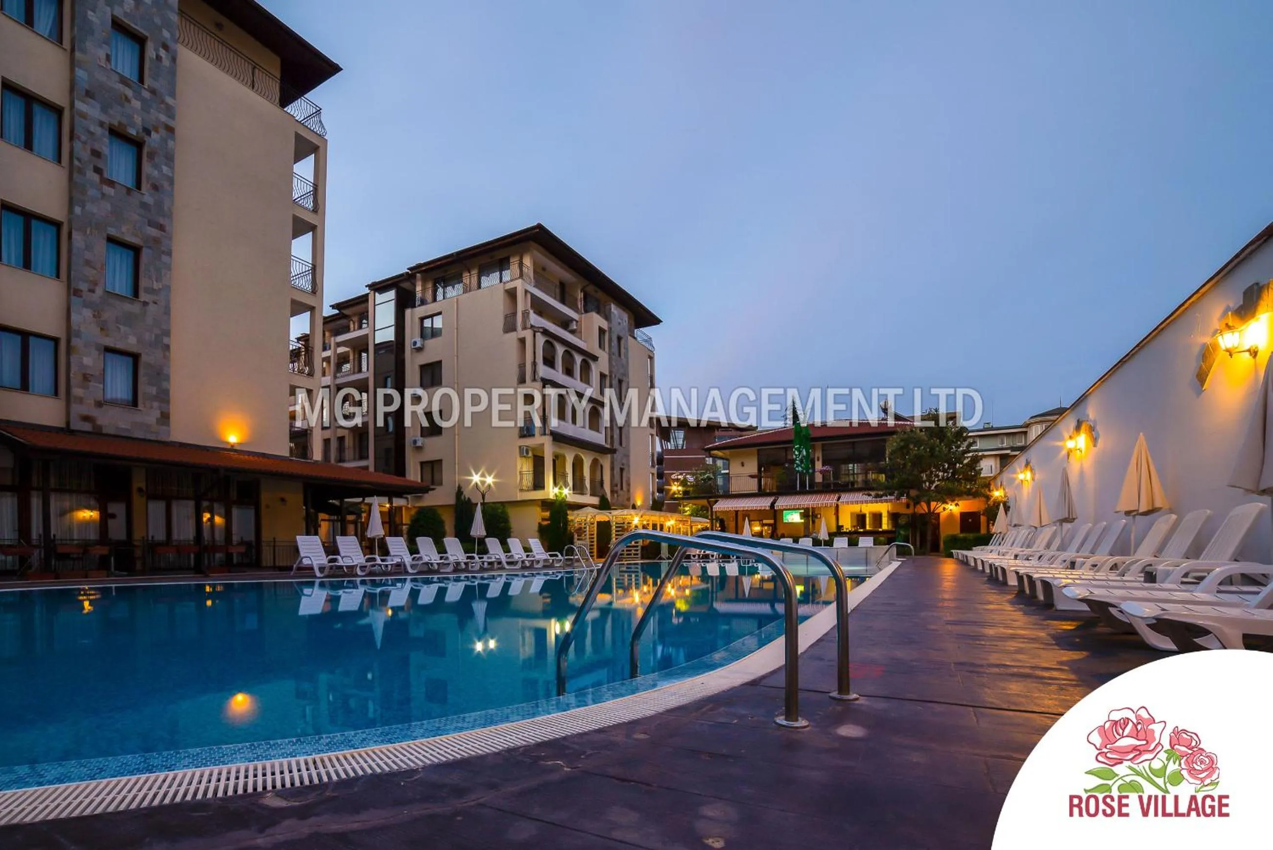 Property building in Apartment Tourist Complex Rose Village