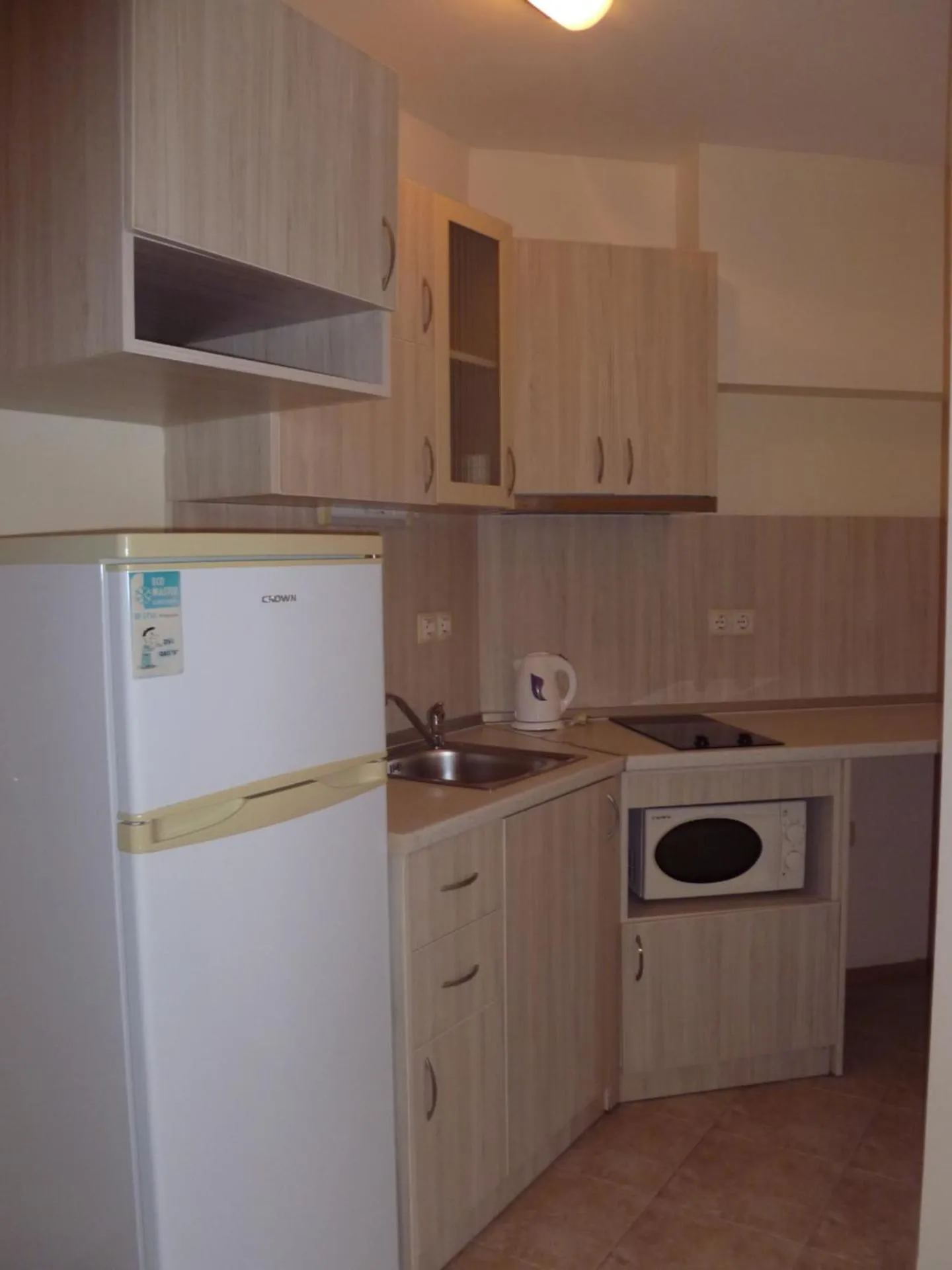Kitchen or kitchenette in Apartment Tourist Complex Rose Village