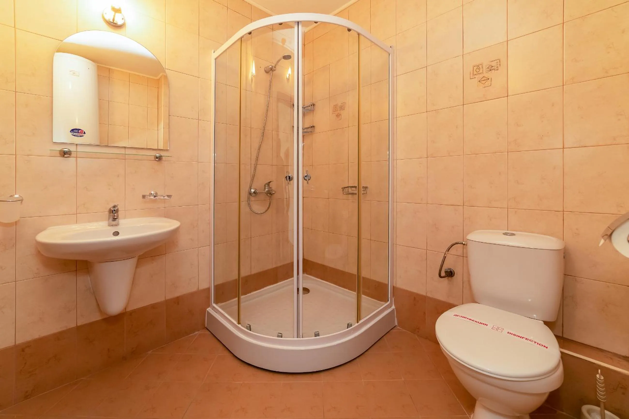 Shower in Apartment Tourist Complex Rose Village