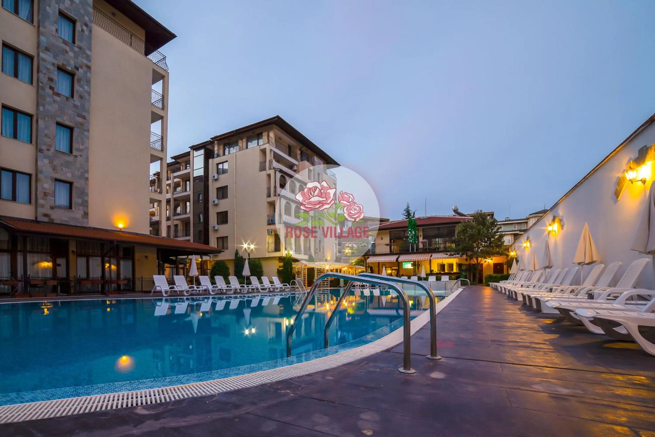Swimming pool in Apartment Tourist Complex Rose Village