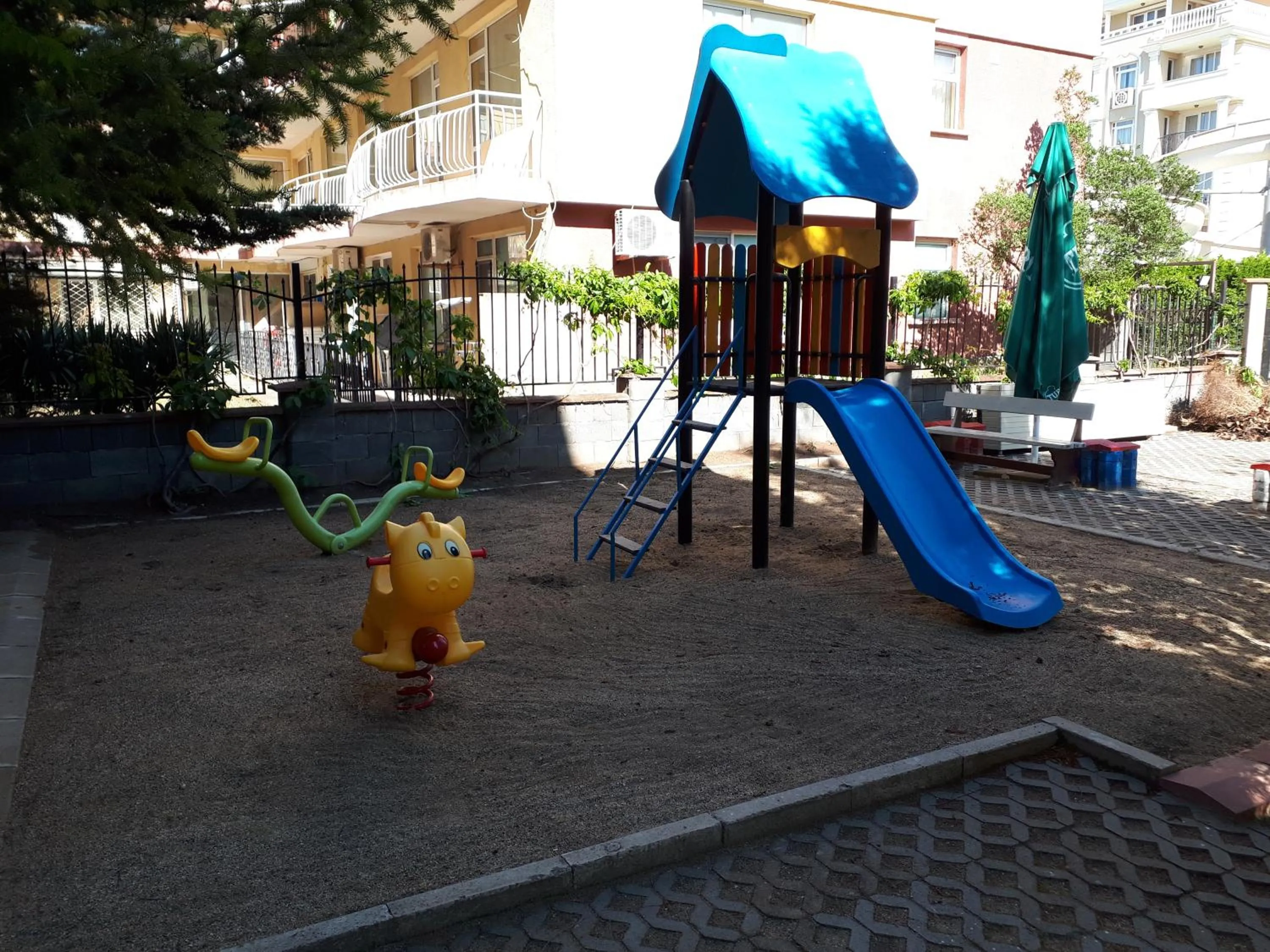 Children play ground in Apartment Tourist Complex Rose Village