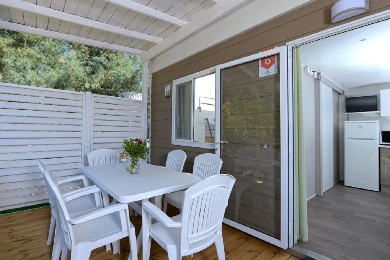 Balcony/Terrace in Club del Sole Vigna sul Mar Family Collection
