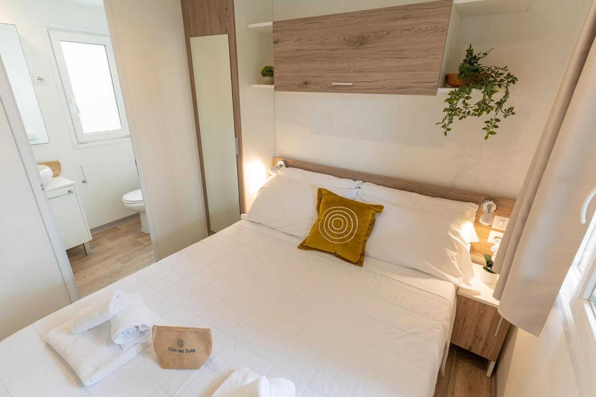 Bed in Club del Sole Vigna sul Mar Family Collection