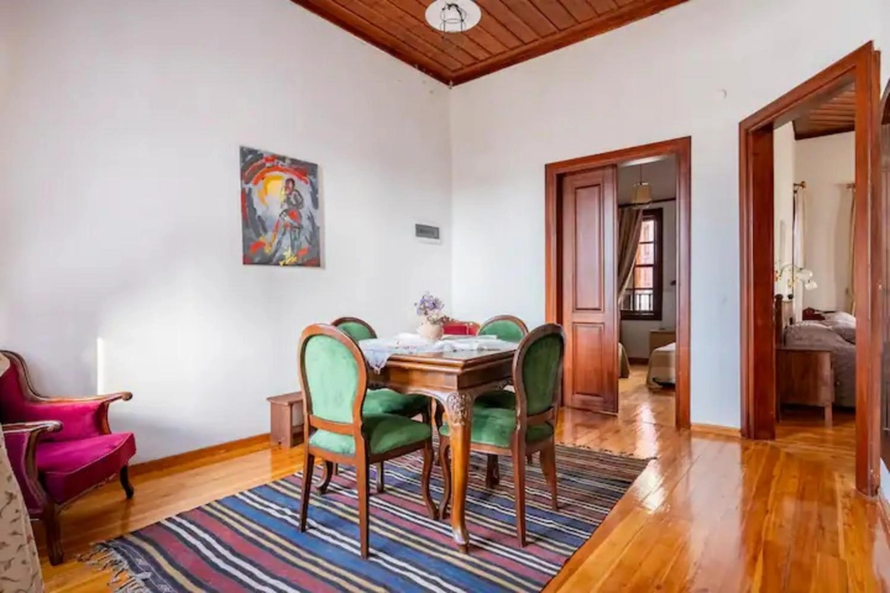 Living room in Atelya Art Hotel