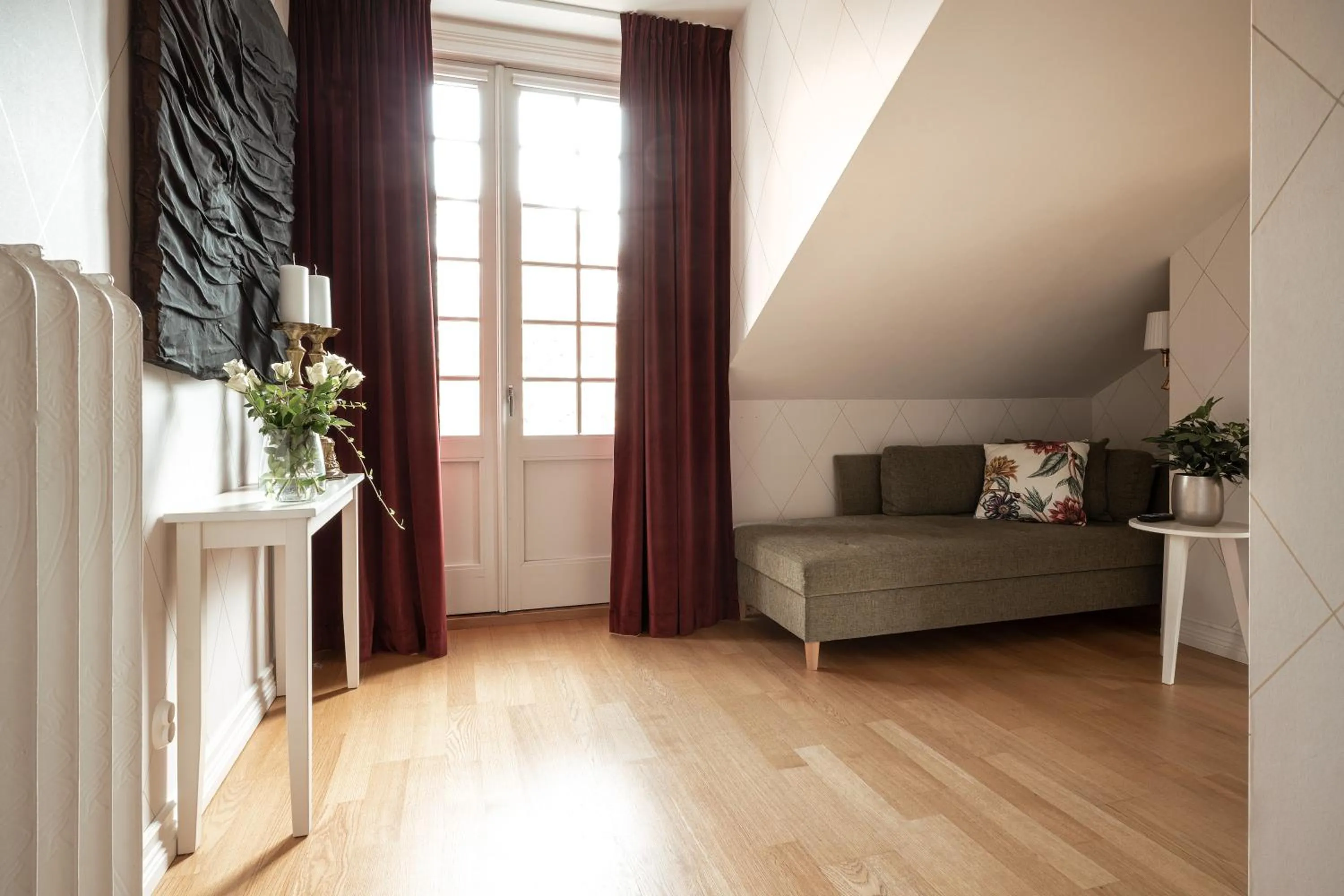 Balcony/Terrace in Mössebergs Kurort