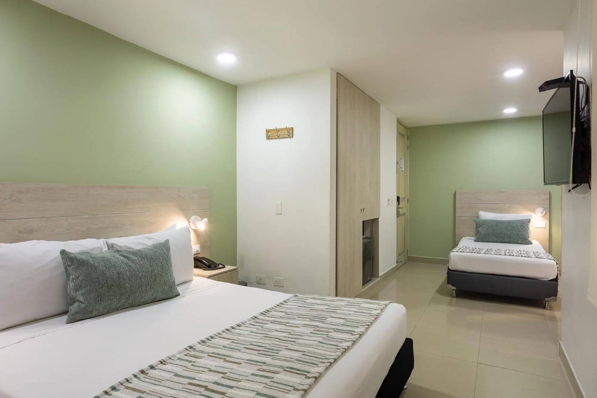 Bed in Hotel Suite Comfort