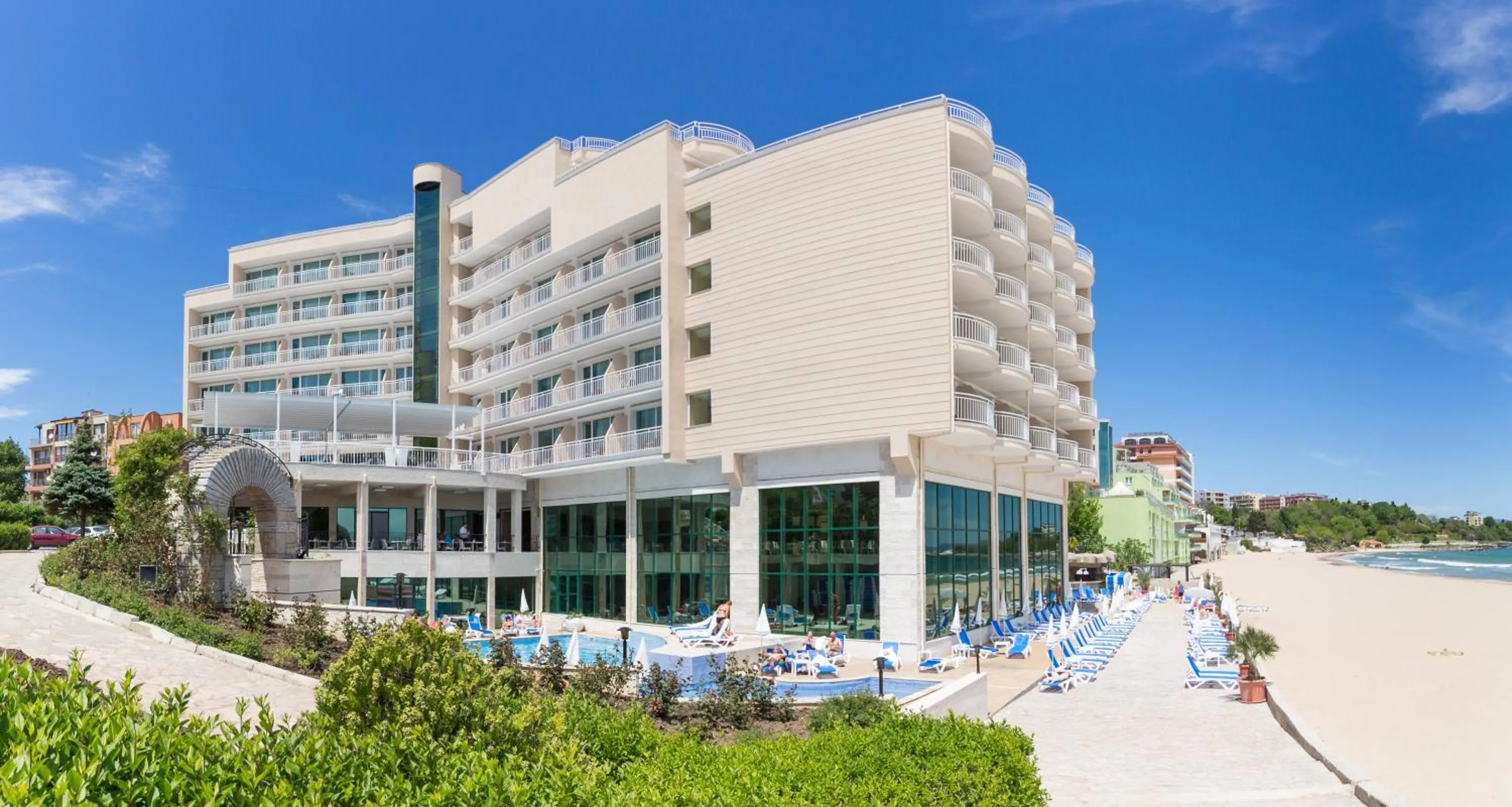 Property building in Bilyana Beach Hotel- Adults only